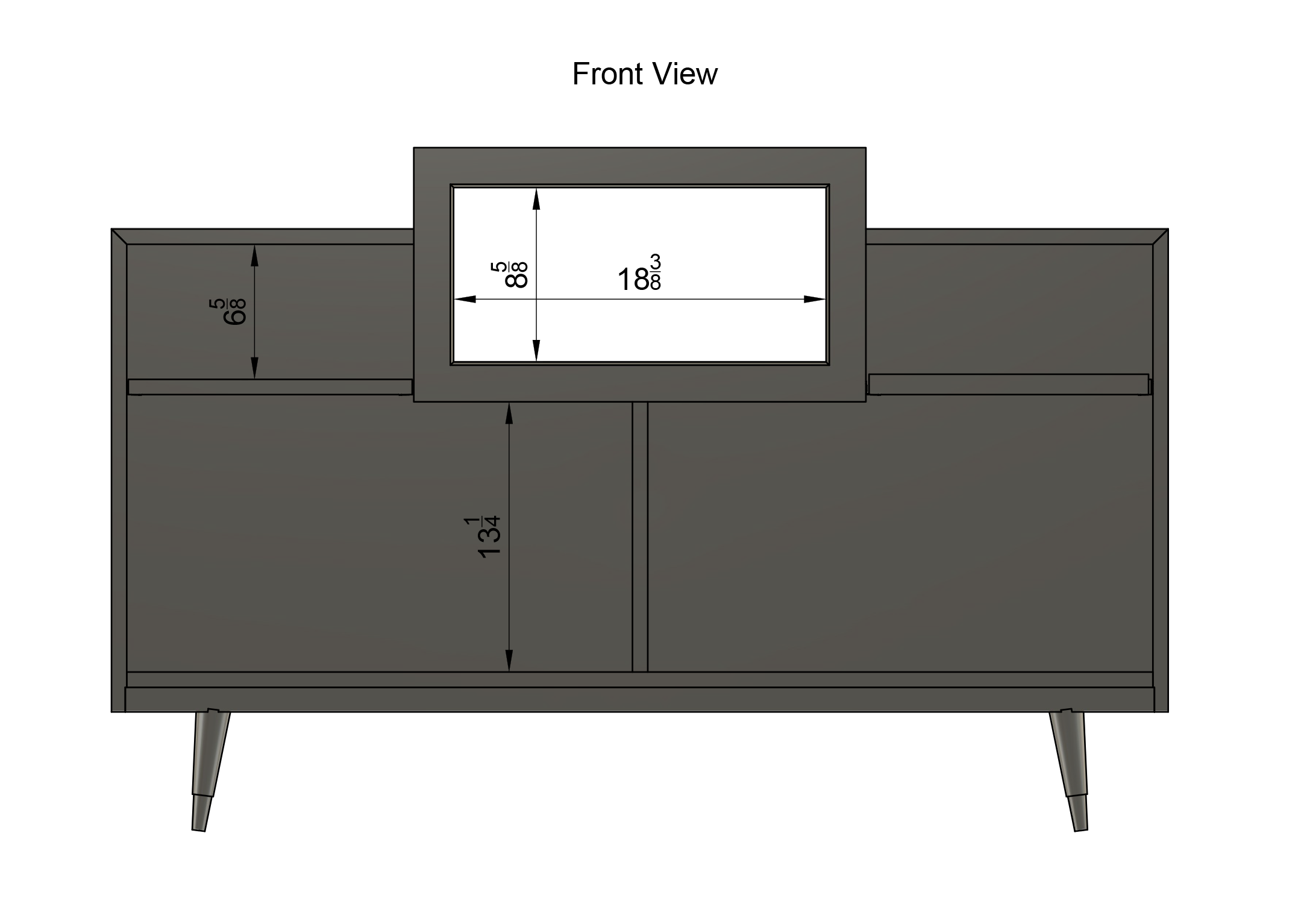 Apollo Stereo Cabinet