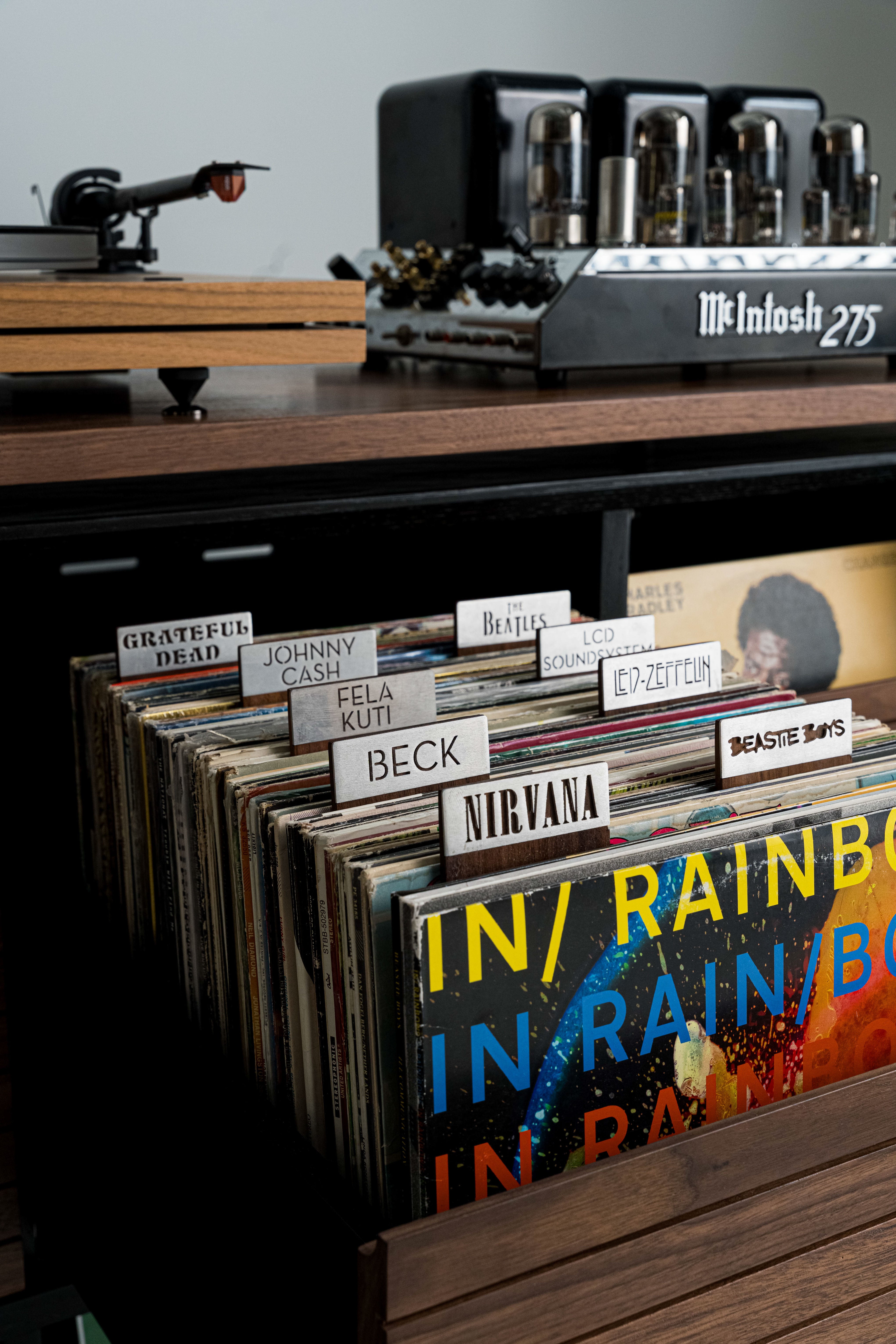 Troubadour Vinyl Storage Cabinet 6 Drawer