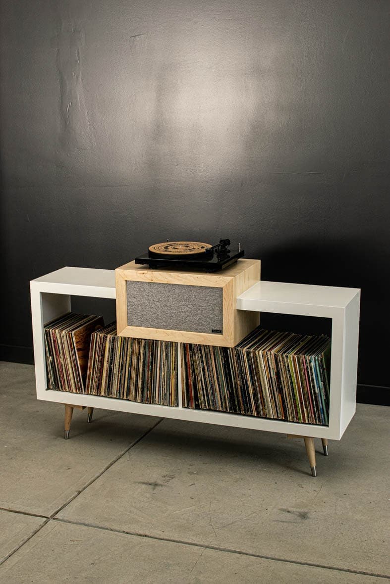 Fillmore for Sonos 60" Record Player Stand - Tactile Audio Furniture