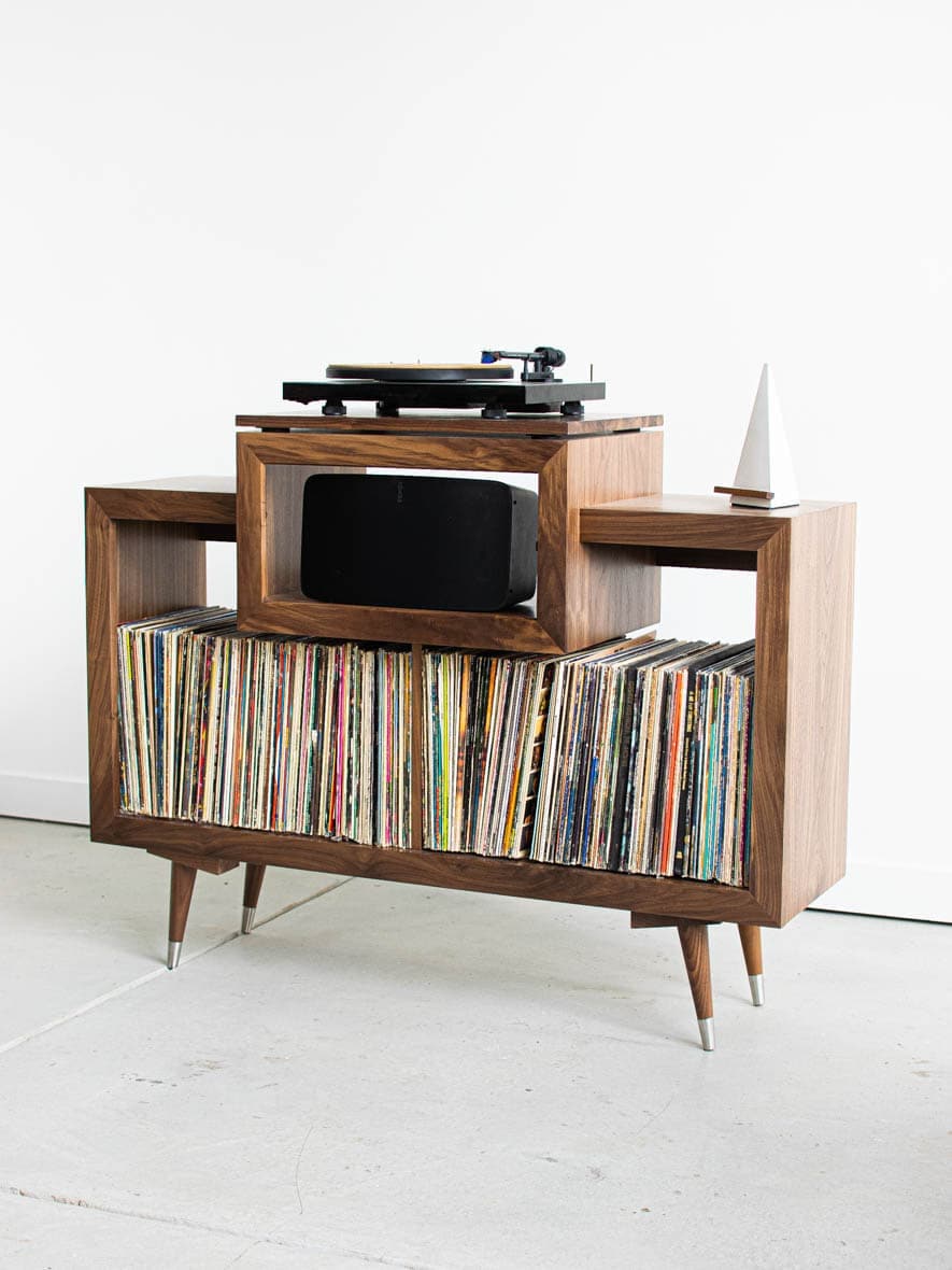 Fillmore for Sonos 48" Record Player Stand - Tactile Audio Furniture