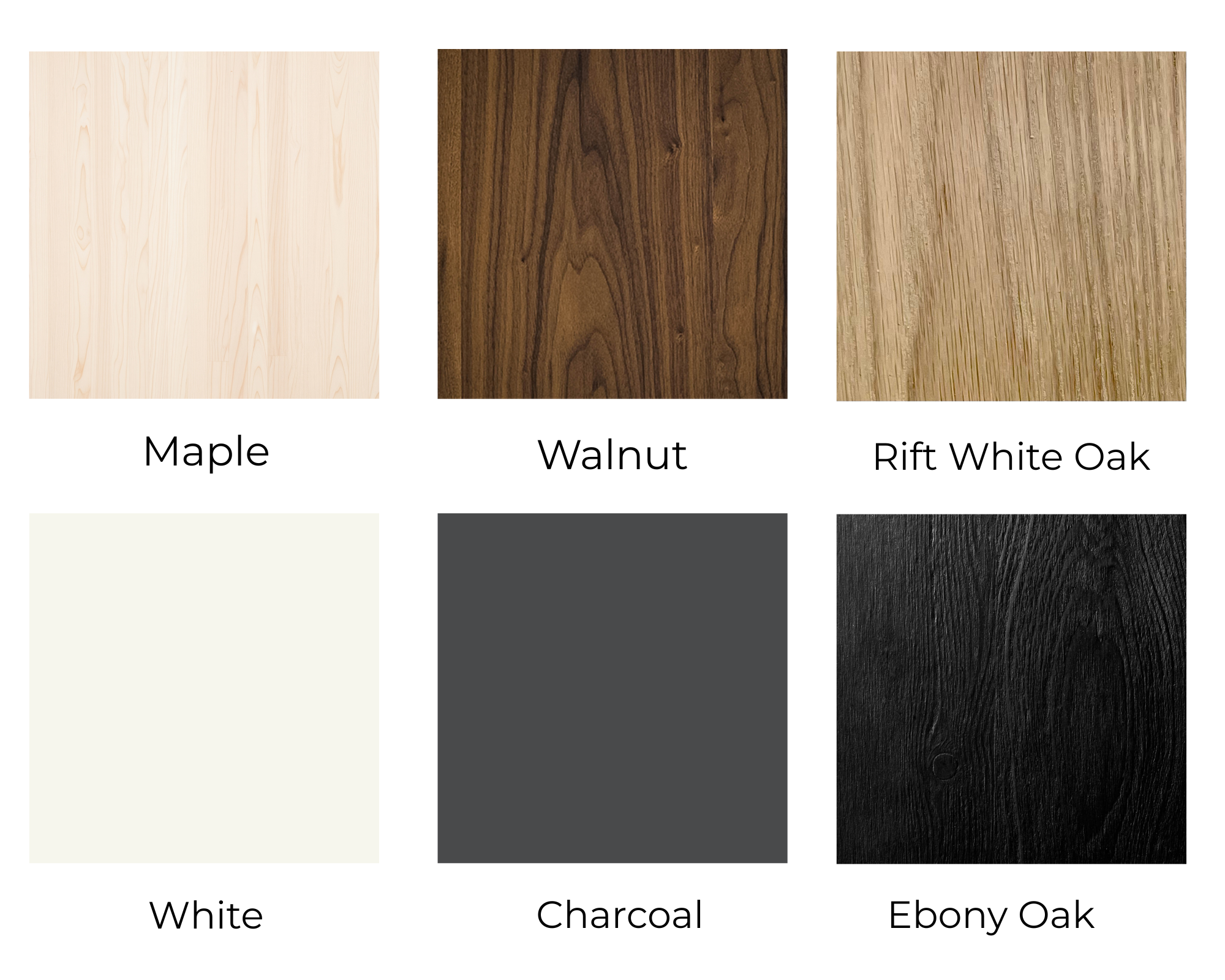 Wood and Finish Samples