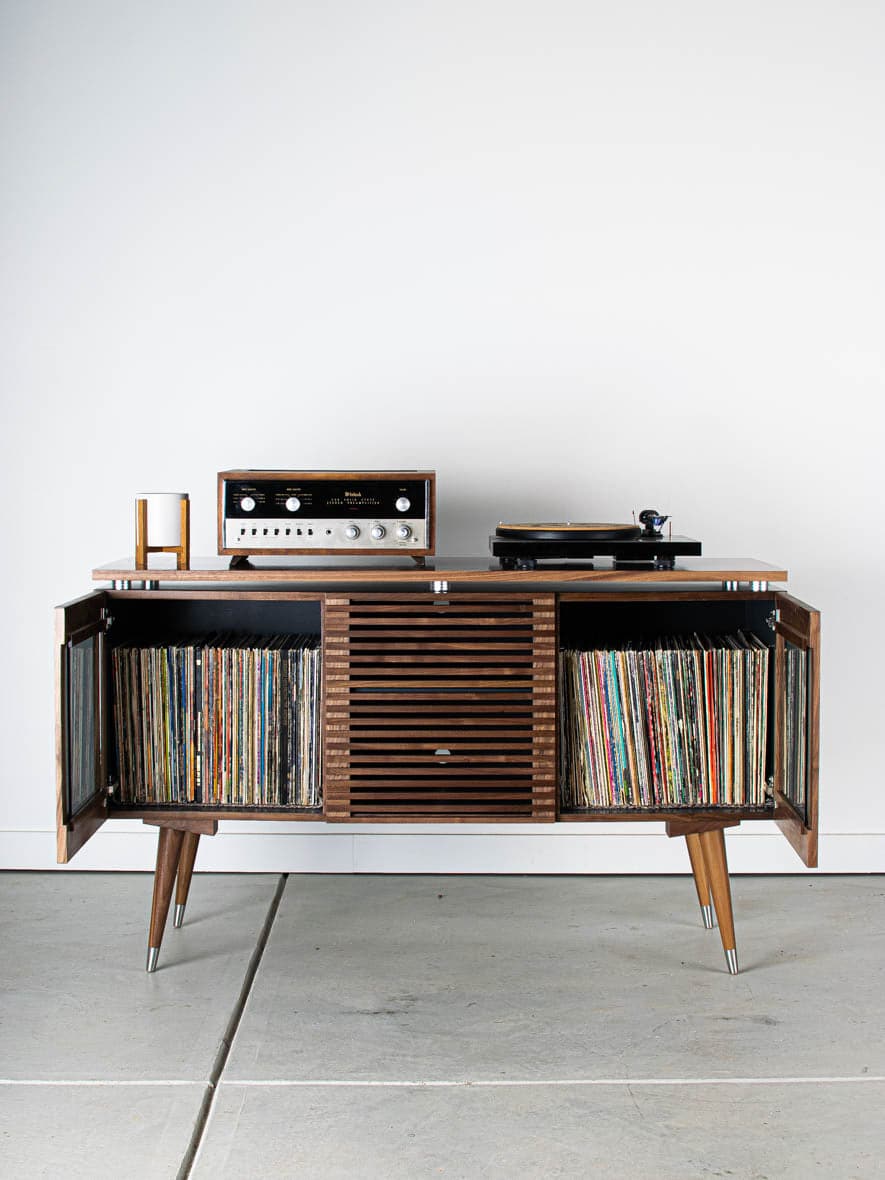 Beacon Stereo Cabinet - Tactile Audio Furniture