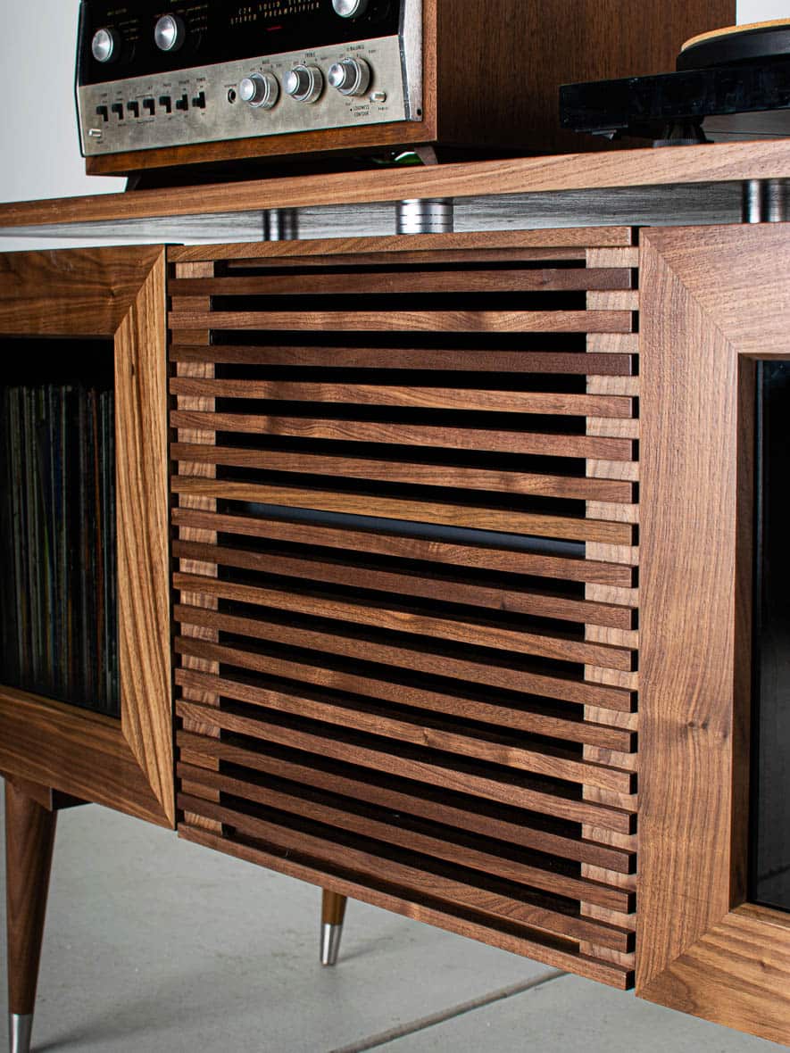 Beacon Stereo Cabinet - Tactile Audio Furniture