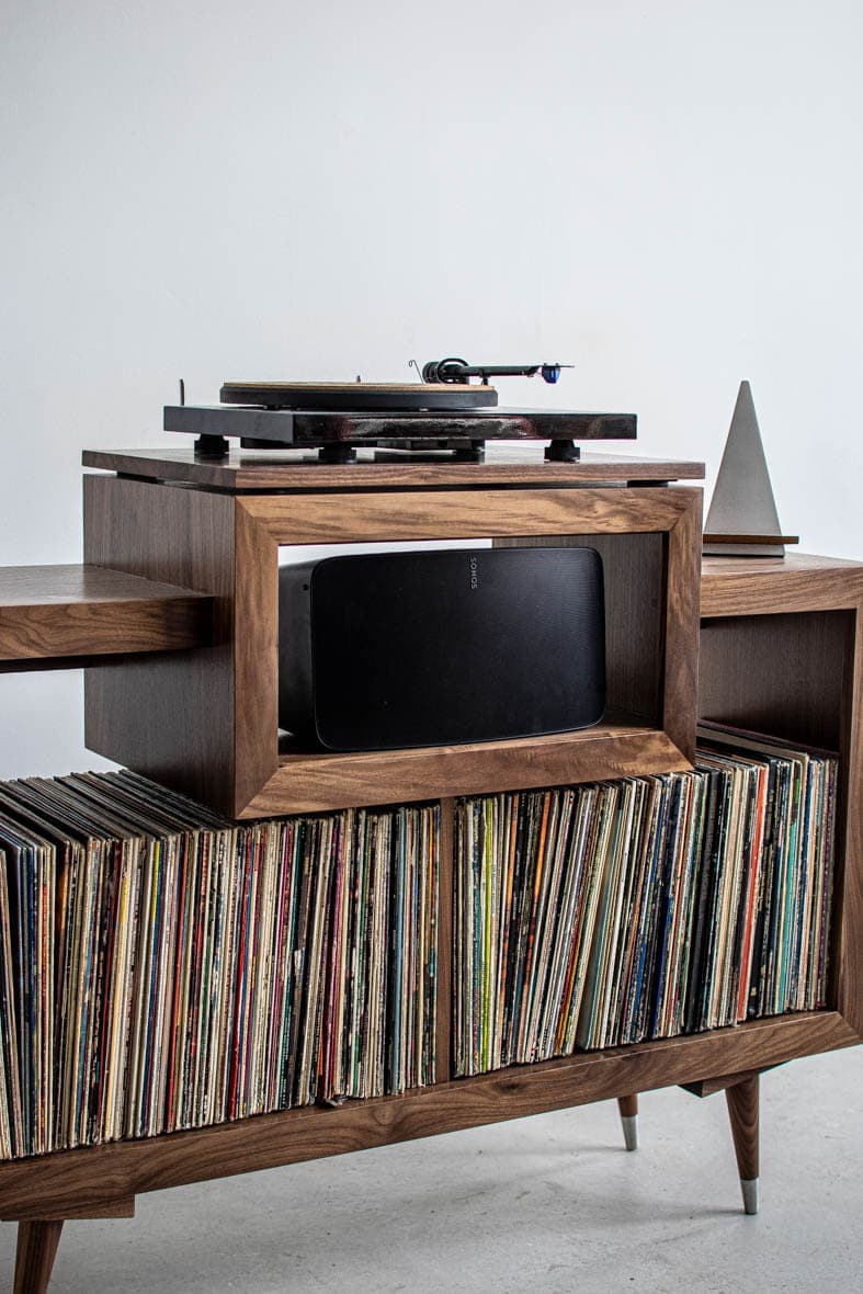 Fillmore for Sonos 60" Record Player Stand - Tactile Audio Furniture