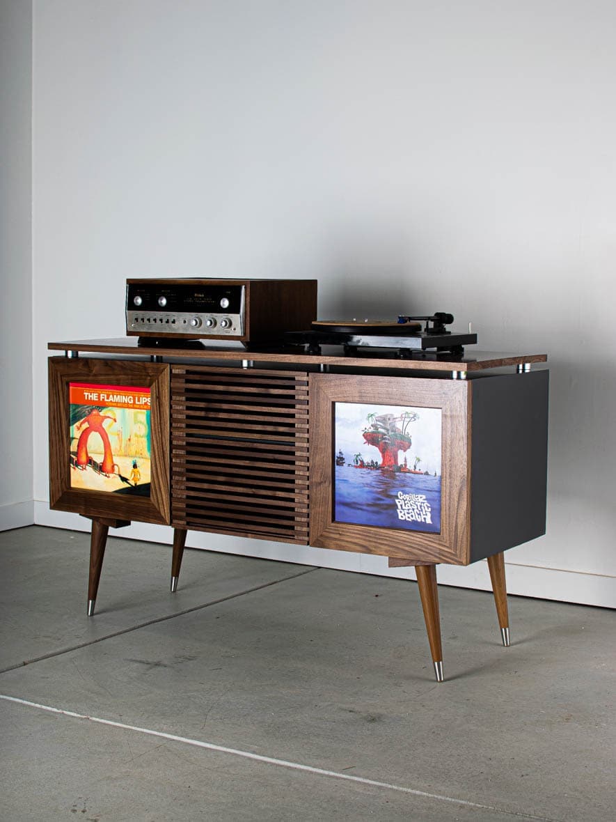 Beacon Stereo Cabinet - Tactile Audio Furniture