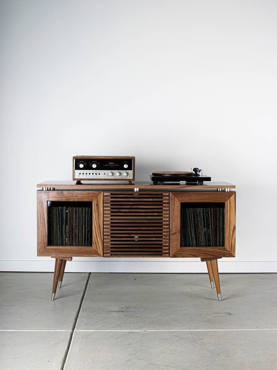 Beacon Stereo Cabinet - Tactile Audio Furniture