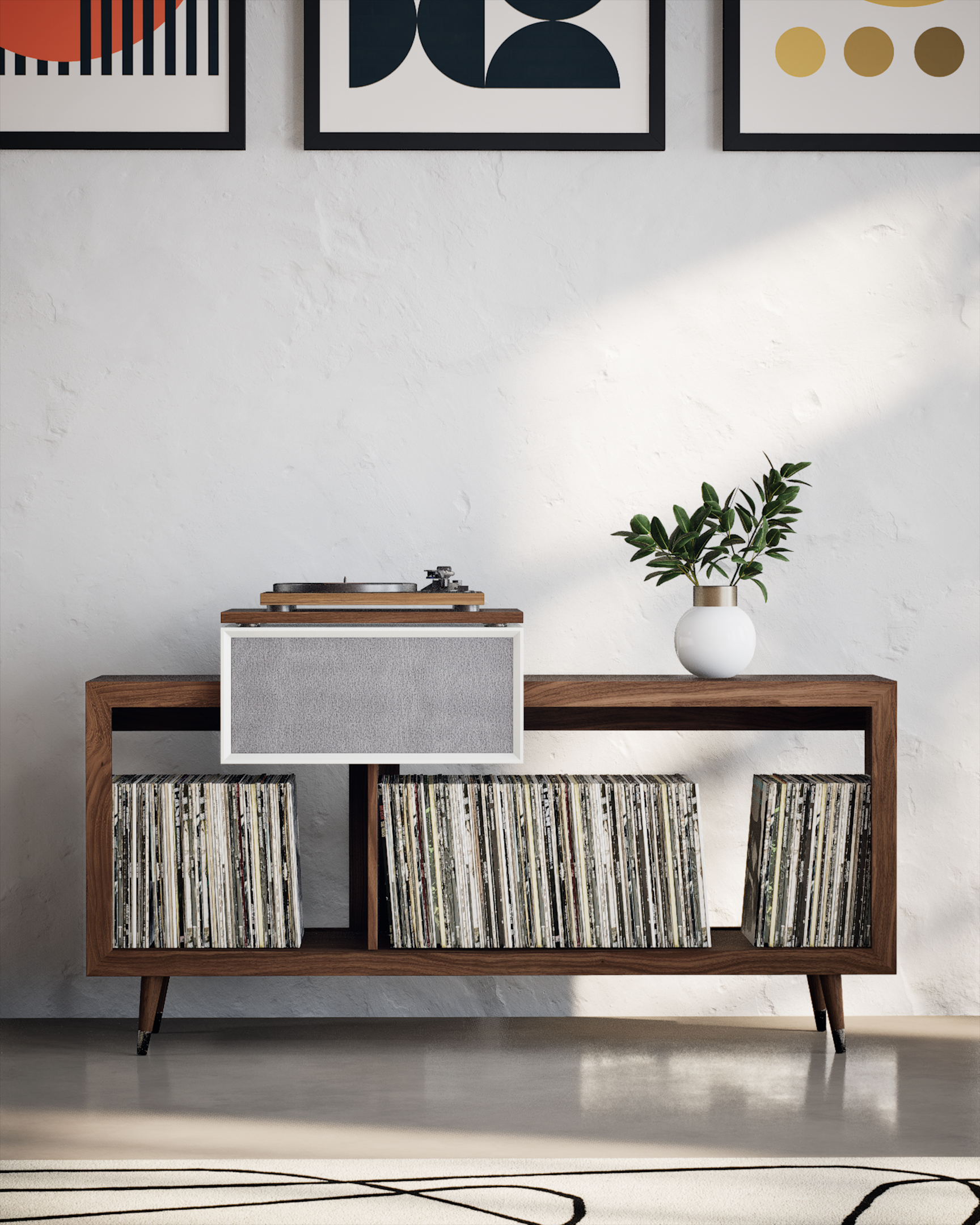 Fillmore for Sonos 60" Record Player Stand