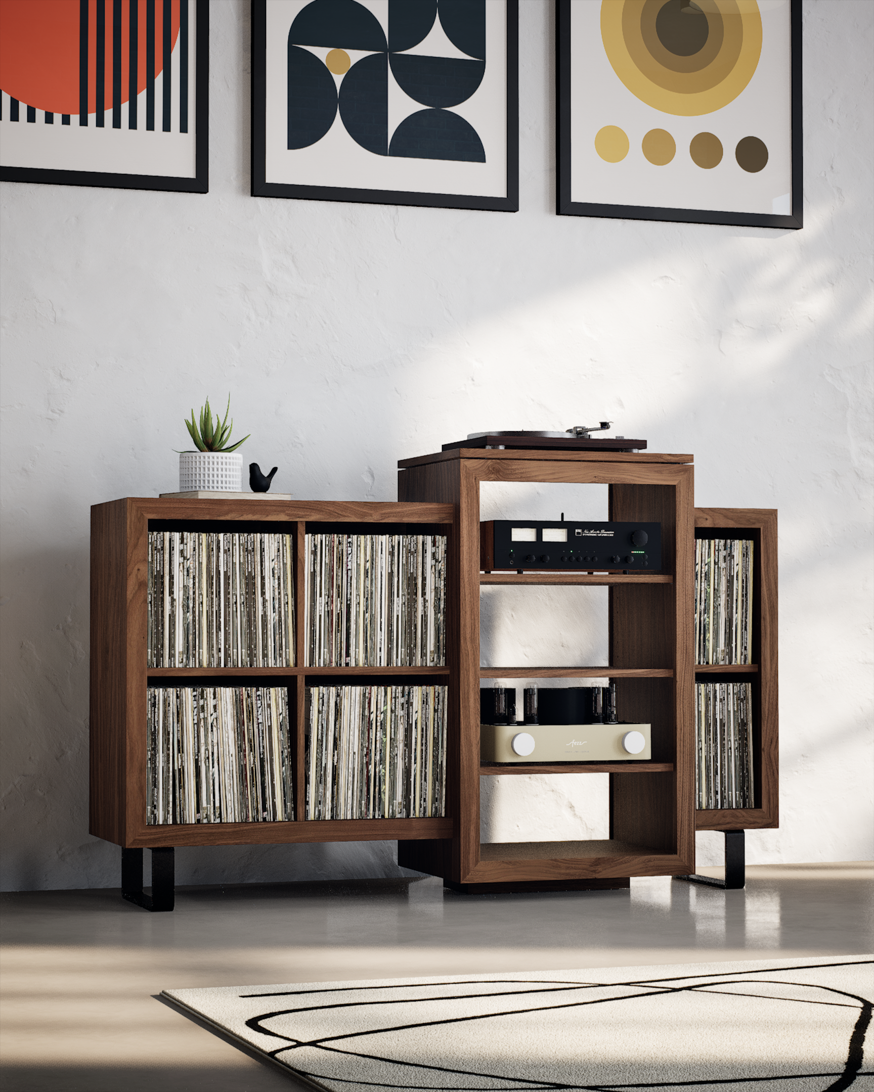 Mission Stereo Cabinet