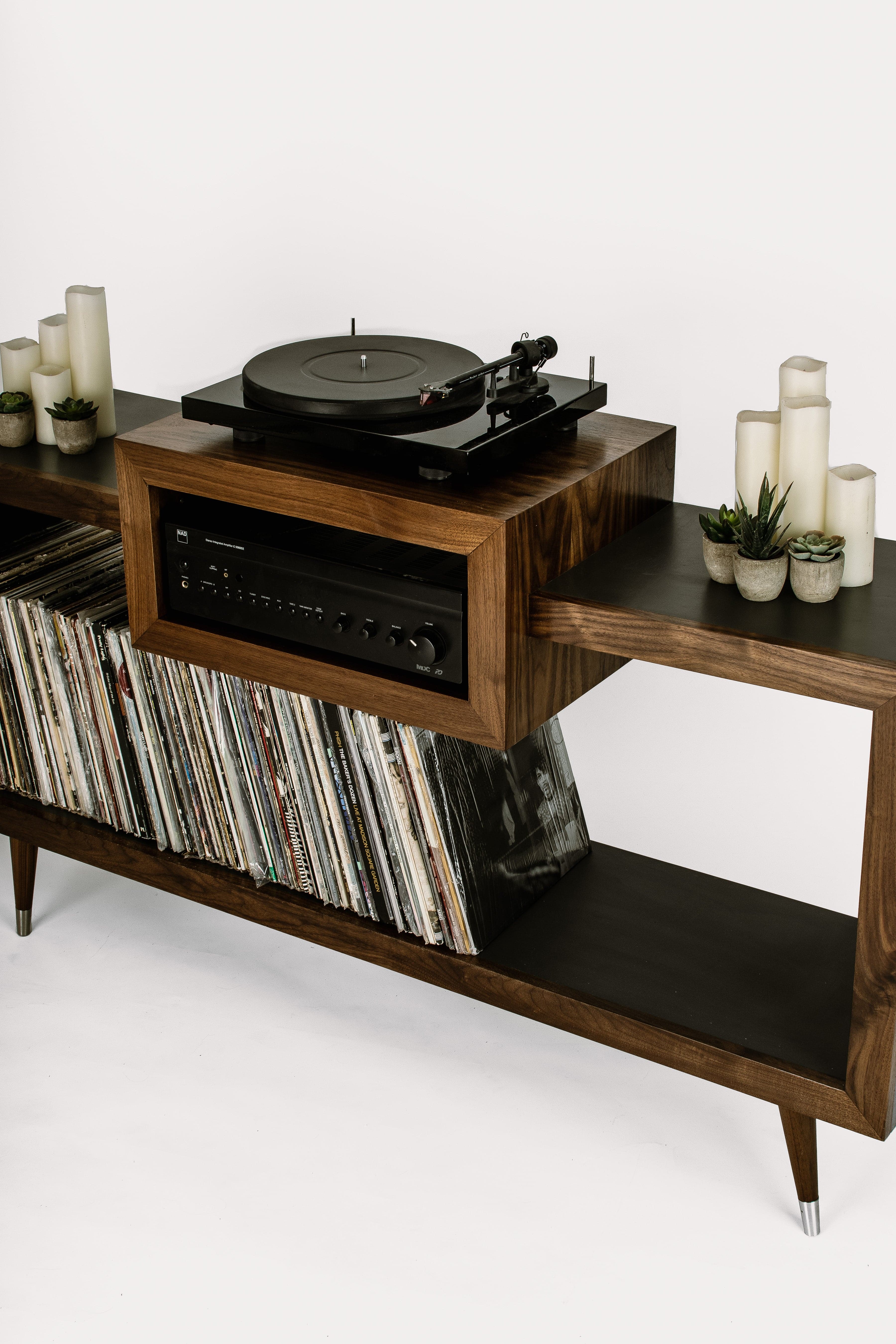Roseland 60" Record Player Stand - Tactile Audio Furniture