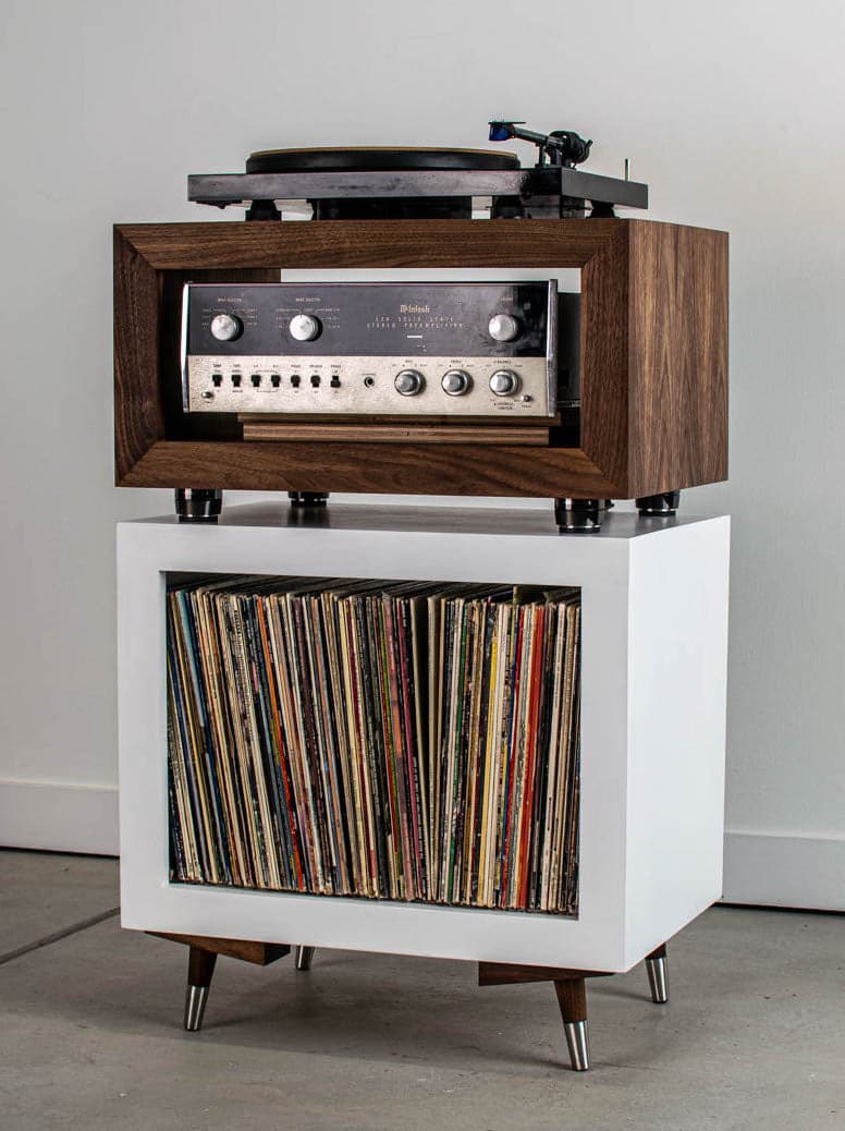 Tipitinas Record Player Stand - Tactile Audio Furniture