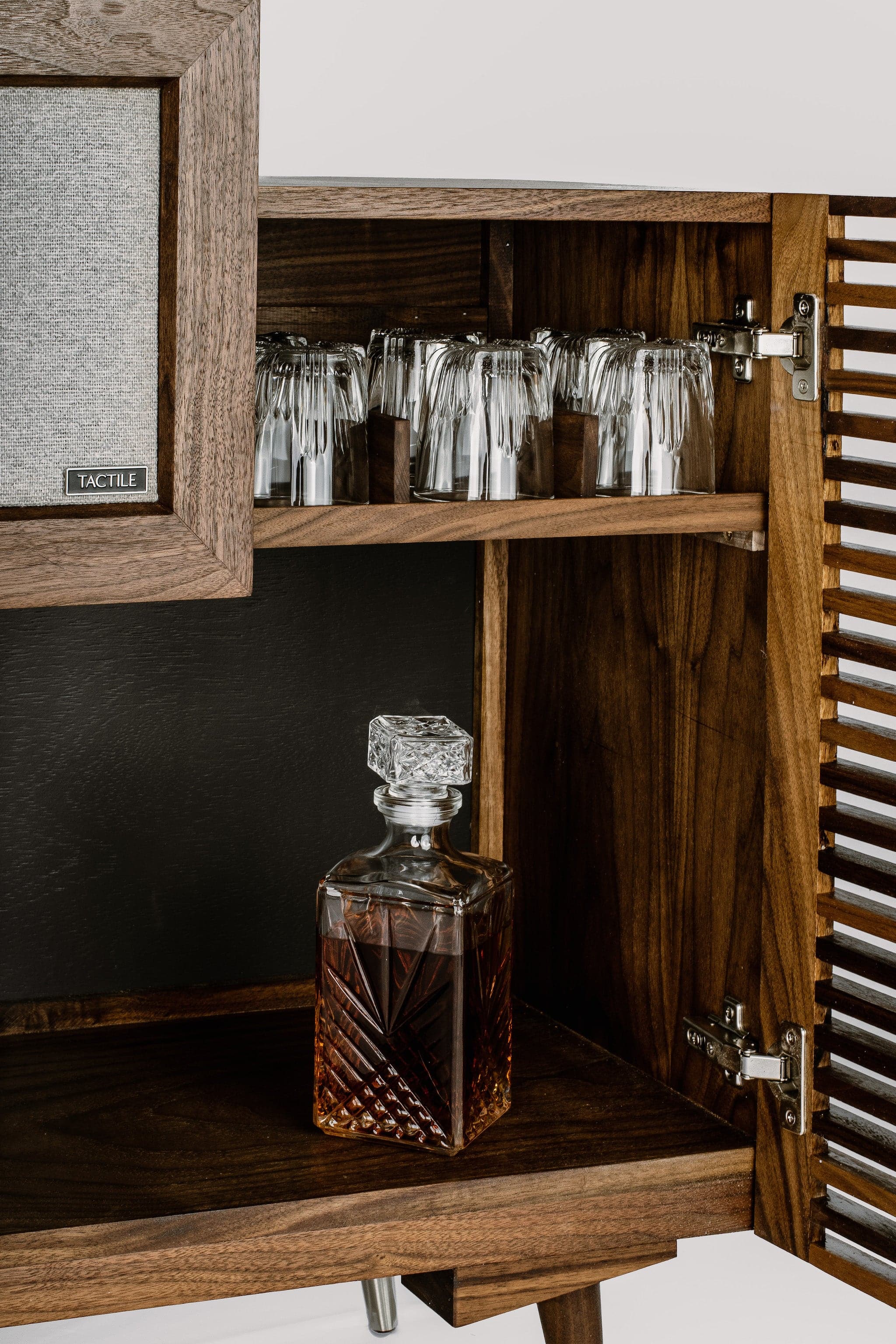 Apollo Stereo Cabinet - Tactile Audio Furniture