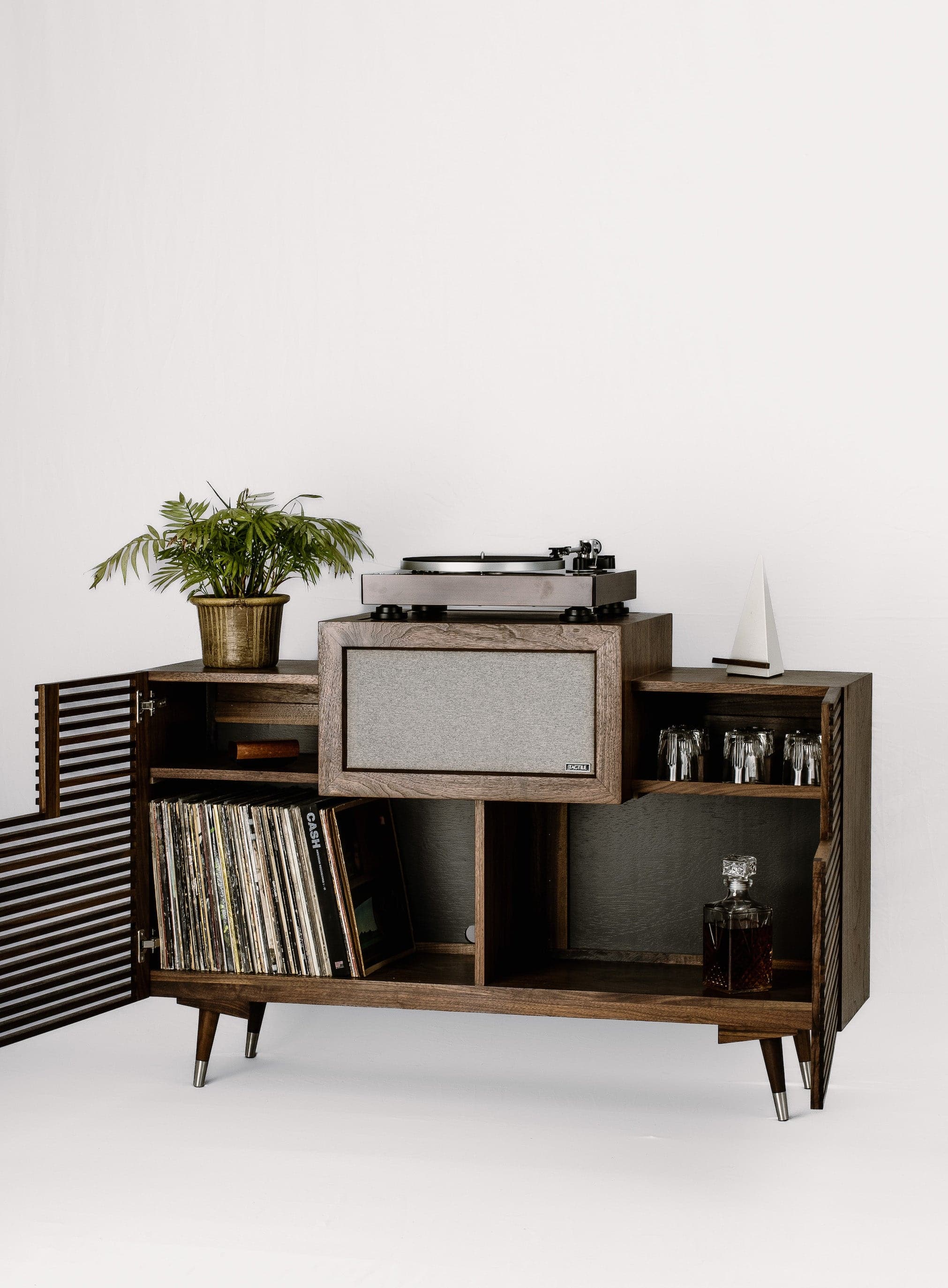 Apollo Stereo Cabinet - Tactile Audio Furniture