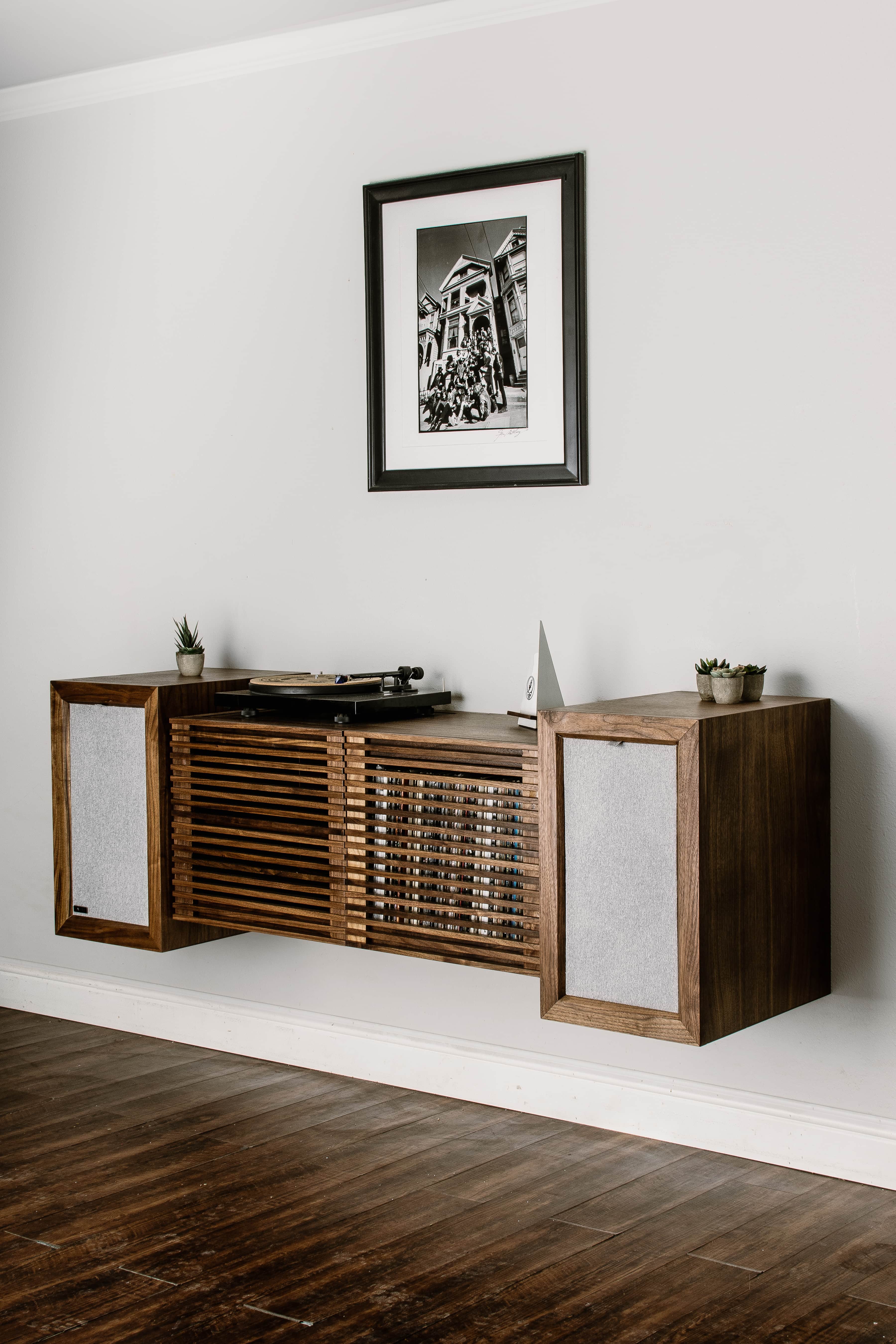 Park West Stereo Cabinet - Tactile Audio Furniture