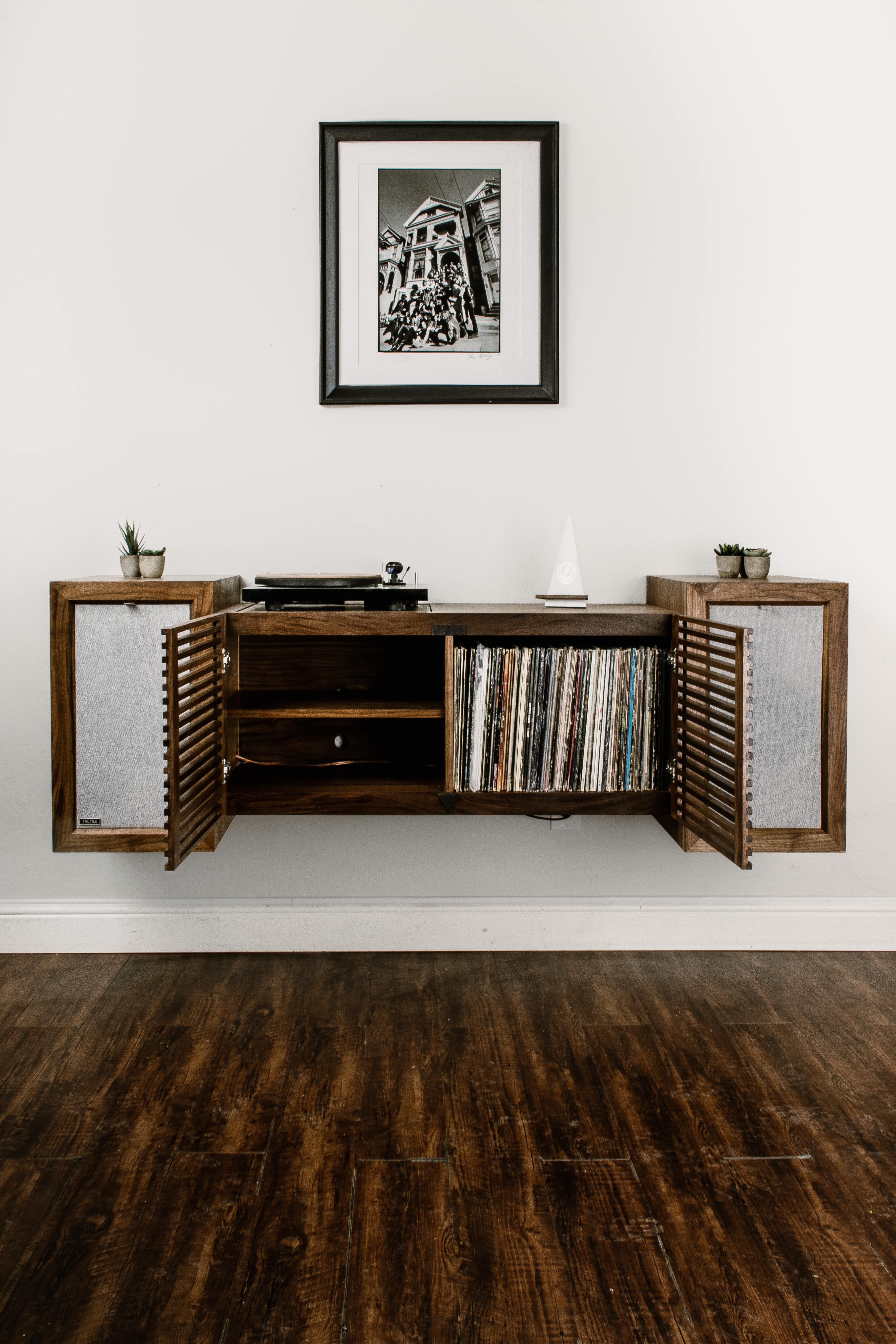 Park West Stereo Cabinet - Tactile Audio Furniture