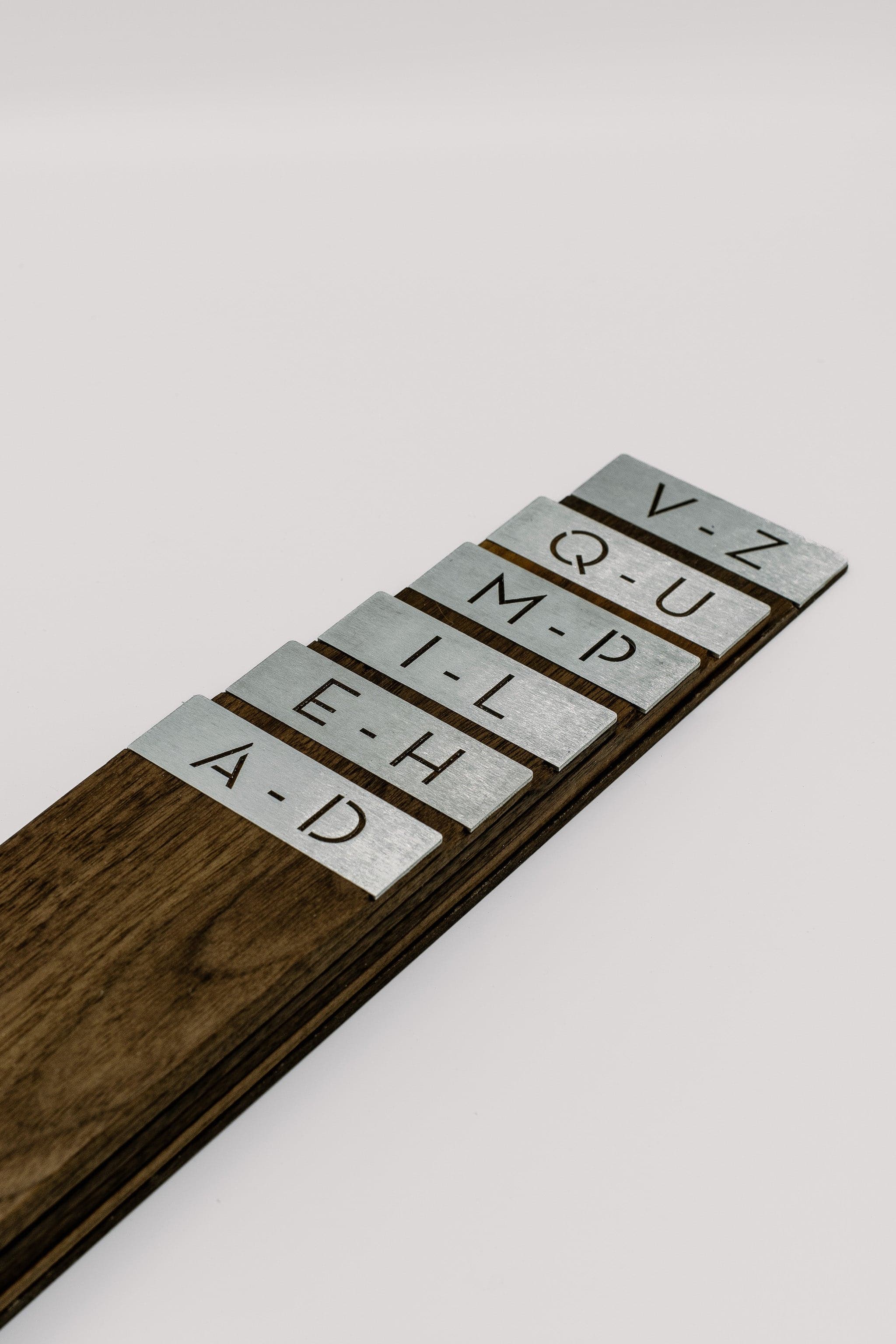 Record Dividers - Alpha - Tactile Audio Furniture