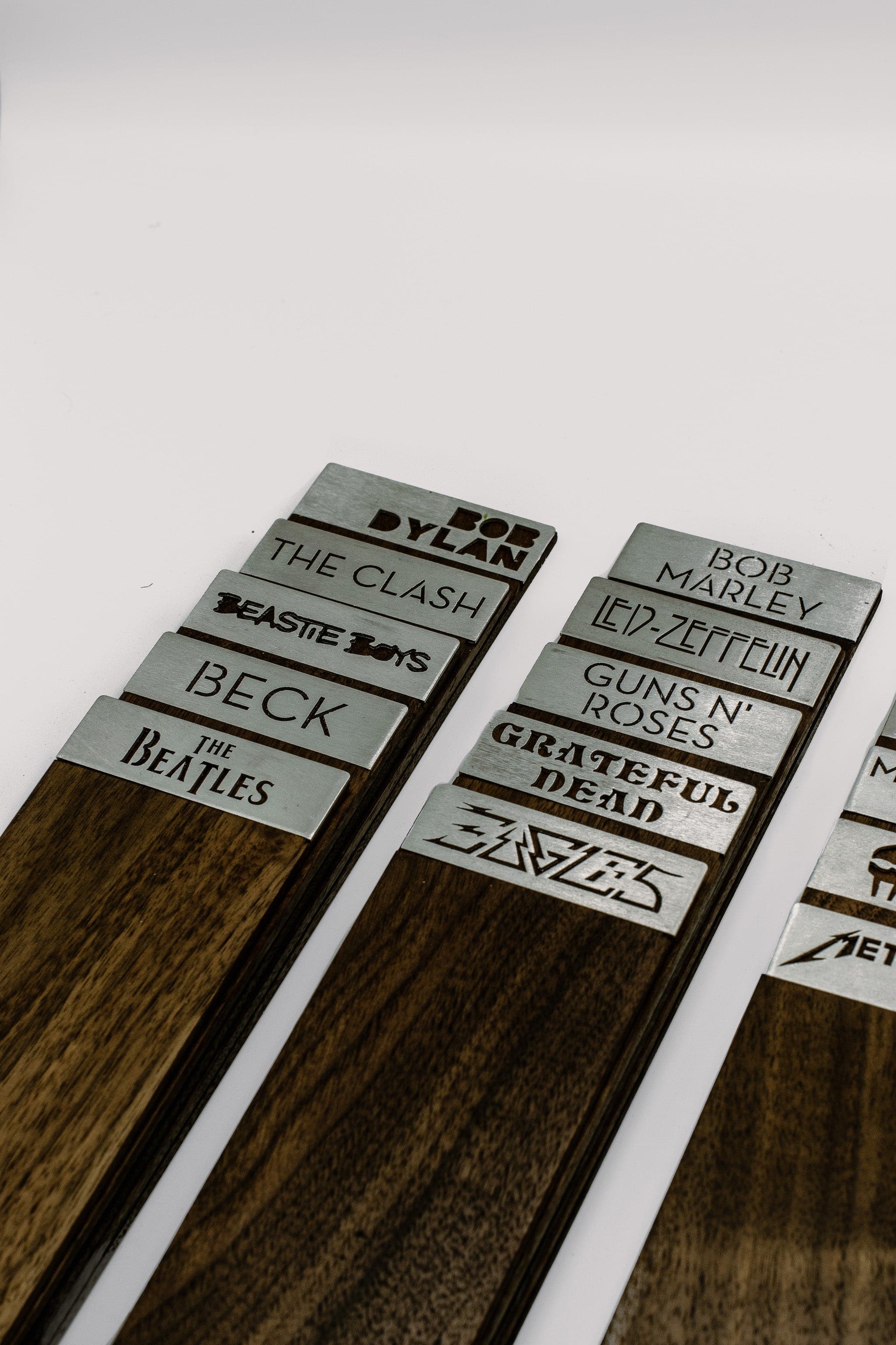 Record Dividers - Artists - Tactile Audio Furniture