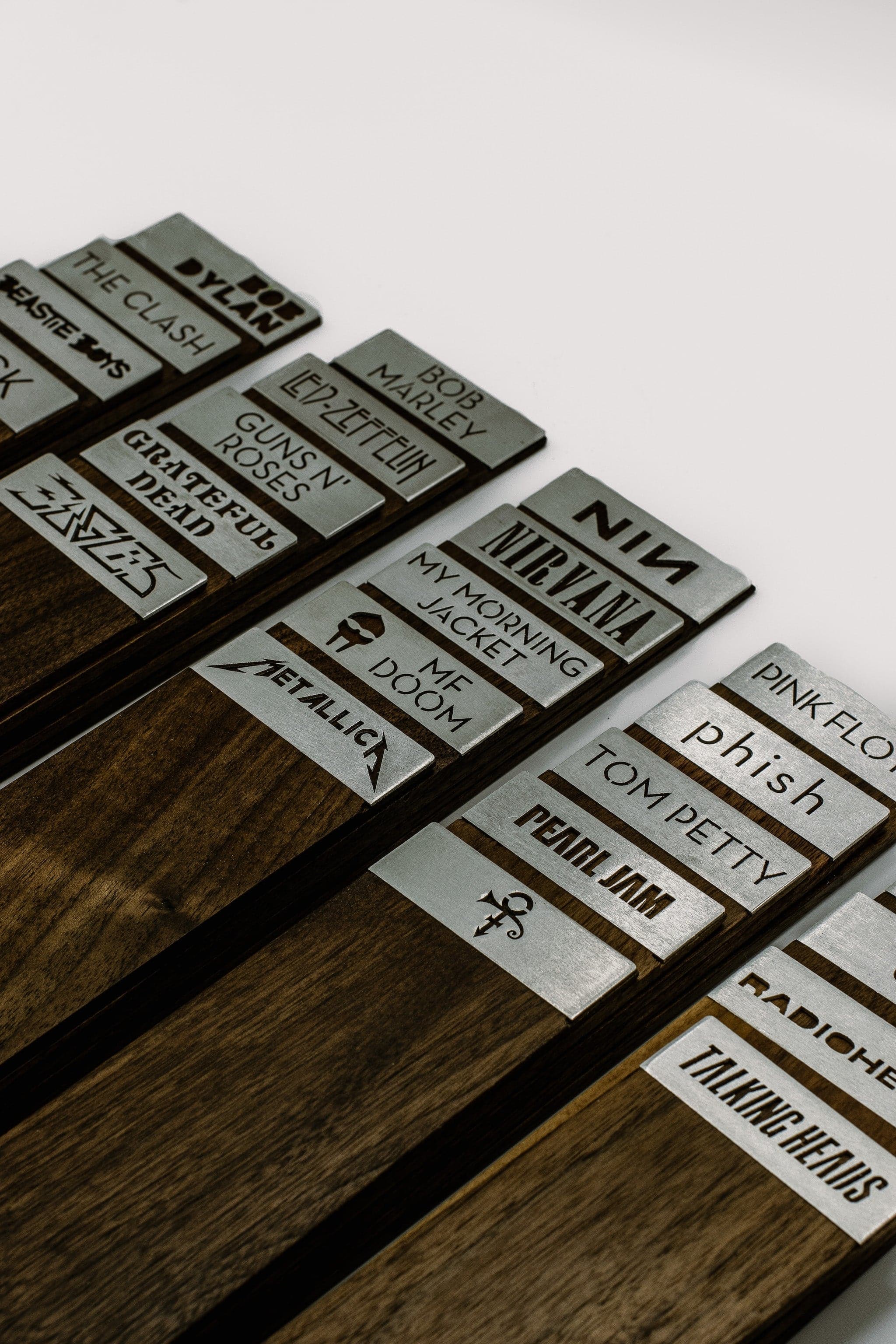 Record Dividers - Artists - Tactile Audio Furniture