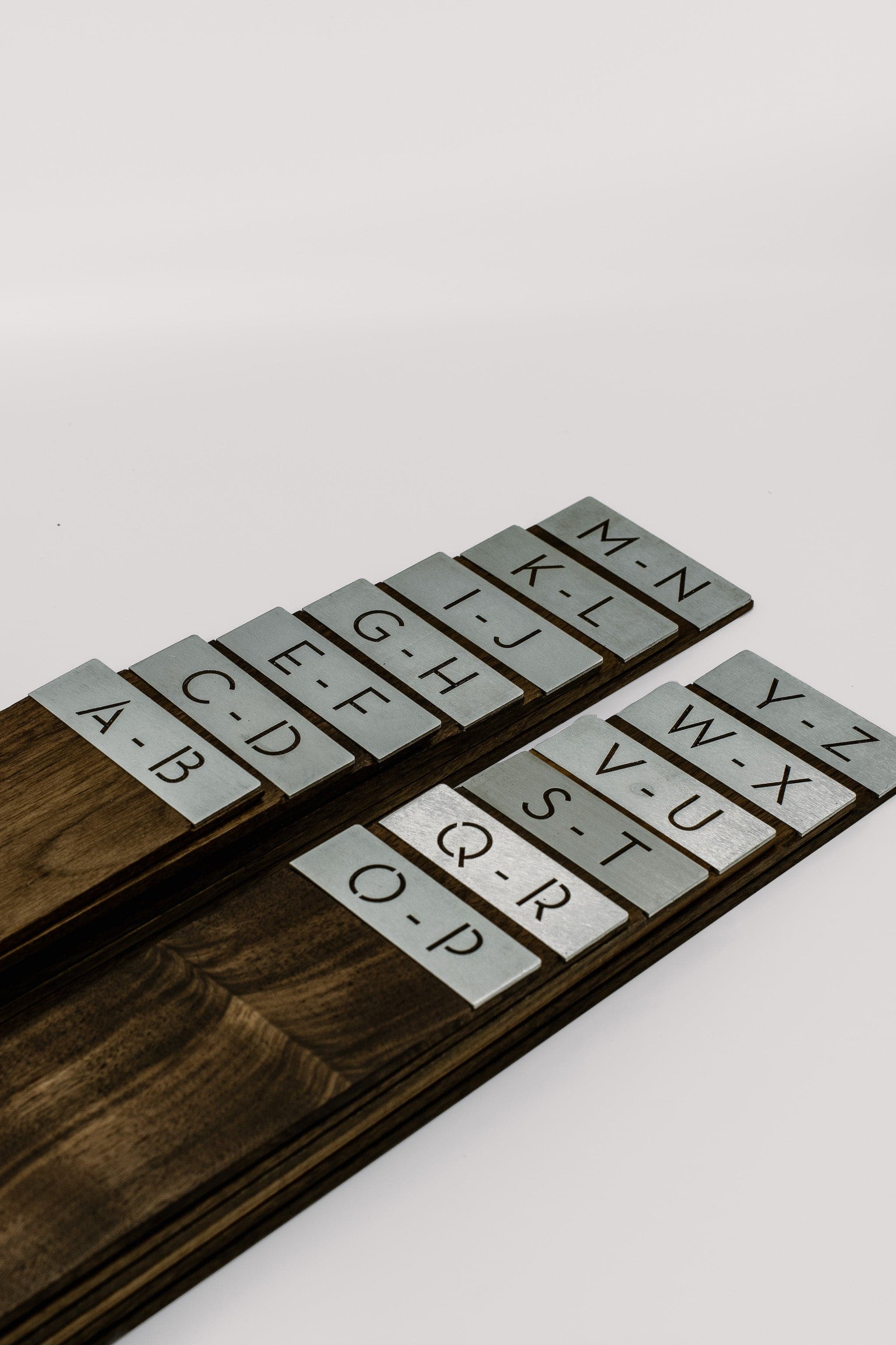 Record Dividers - Alpha - Tactile Audio Furniture