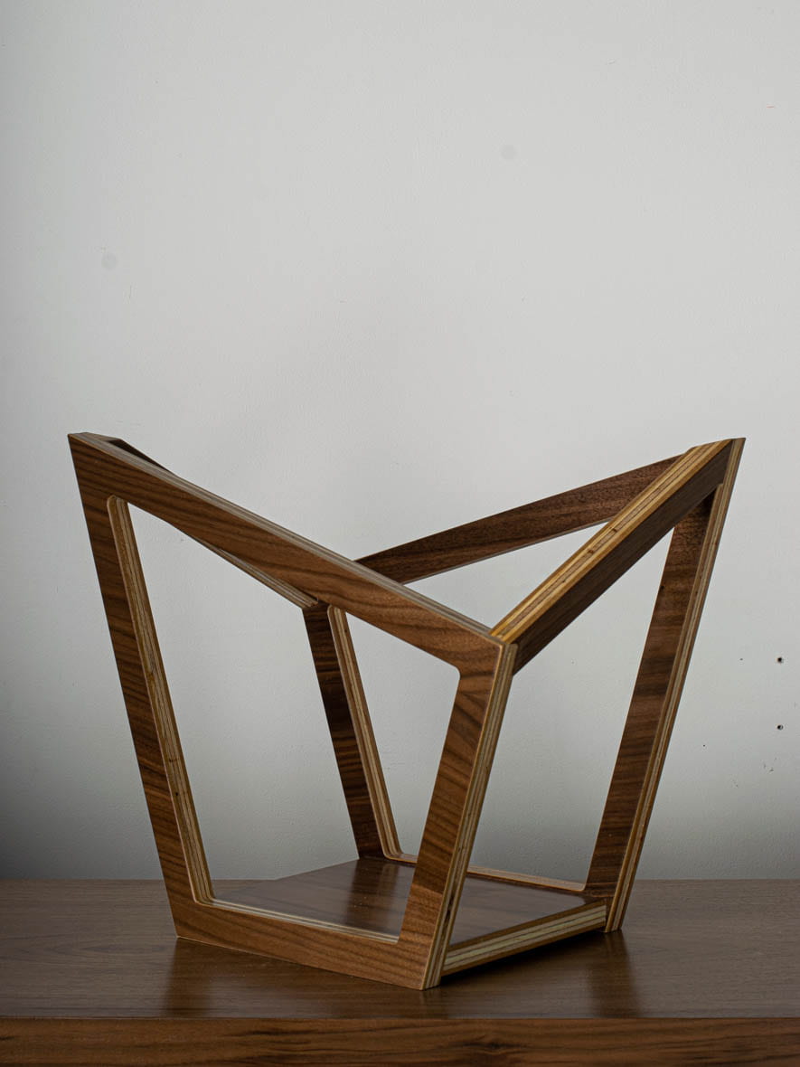 Origami Record Crate