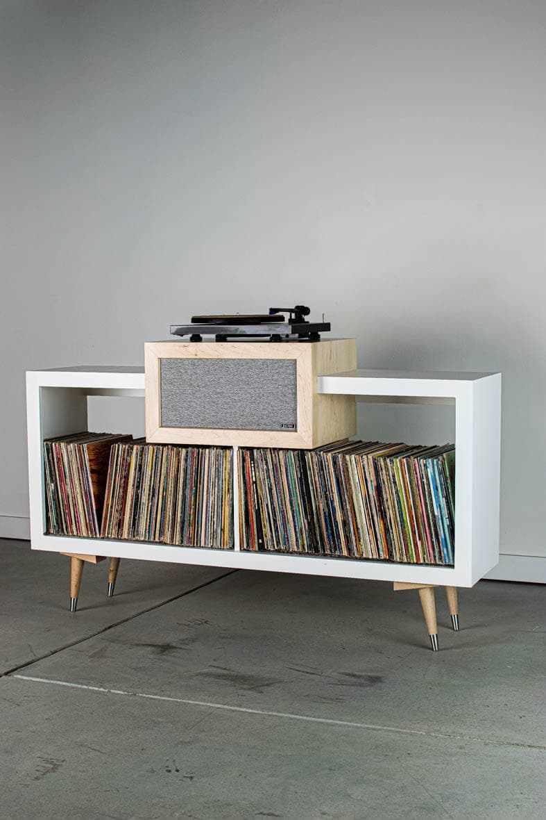 Fillmore for Sonos 60" Record Player Stand - Tactile Audio Furniture