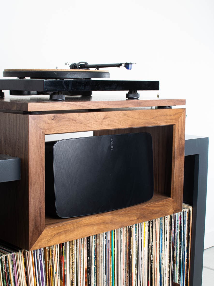 Fillmore for Sonos 36" Record Player Stand - Tactile Audio Furniture
