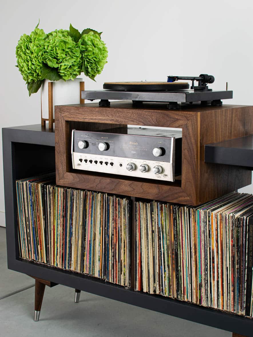 Fillmore 48" Record Player Stand - Tactile Audio Furniture