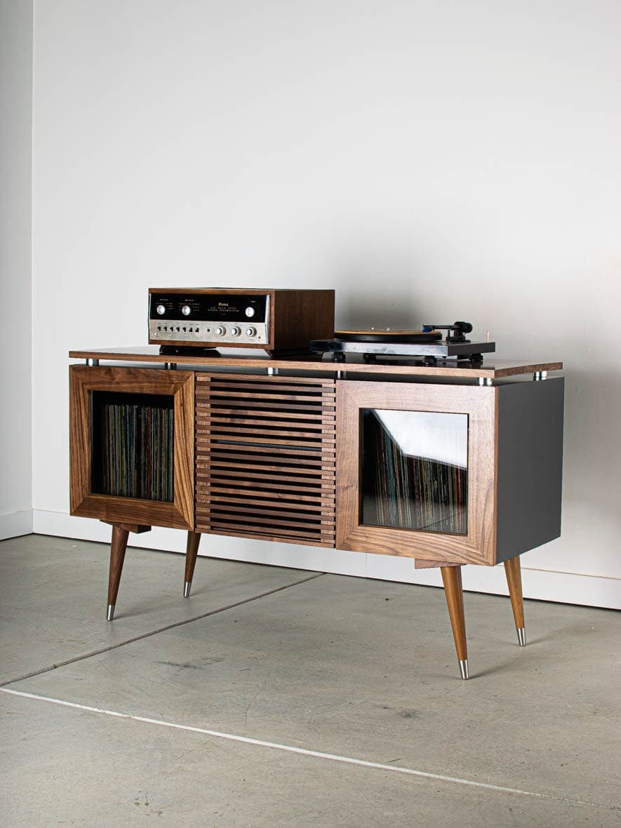 Beacon Stereo Cabinet - Tactile Audio Furniture