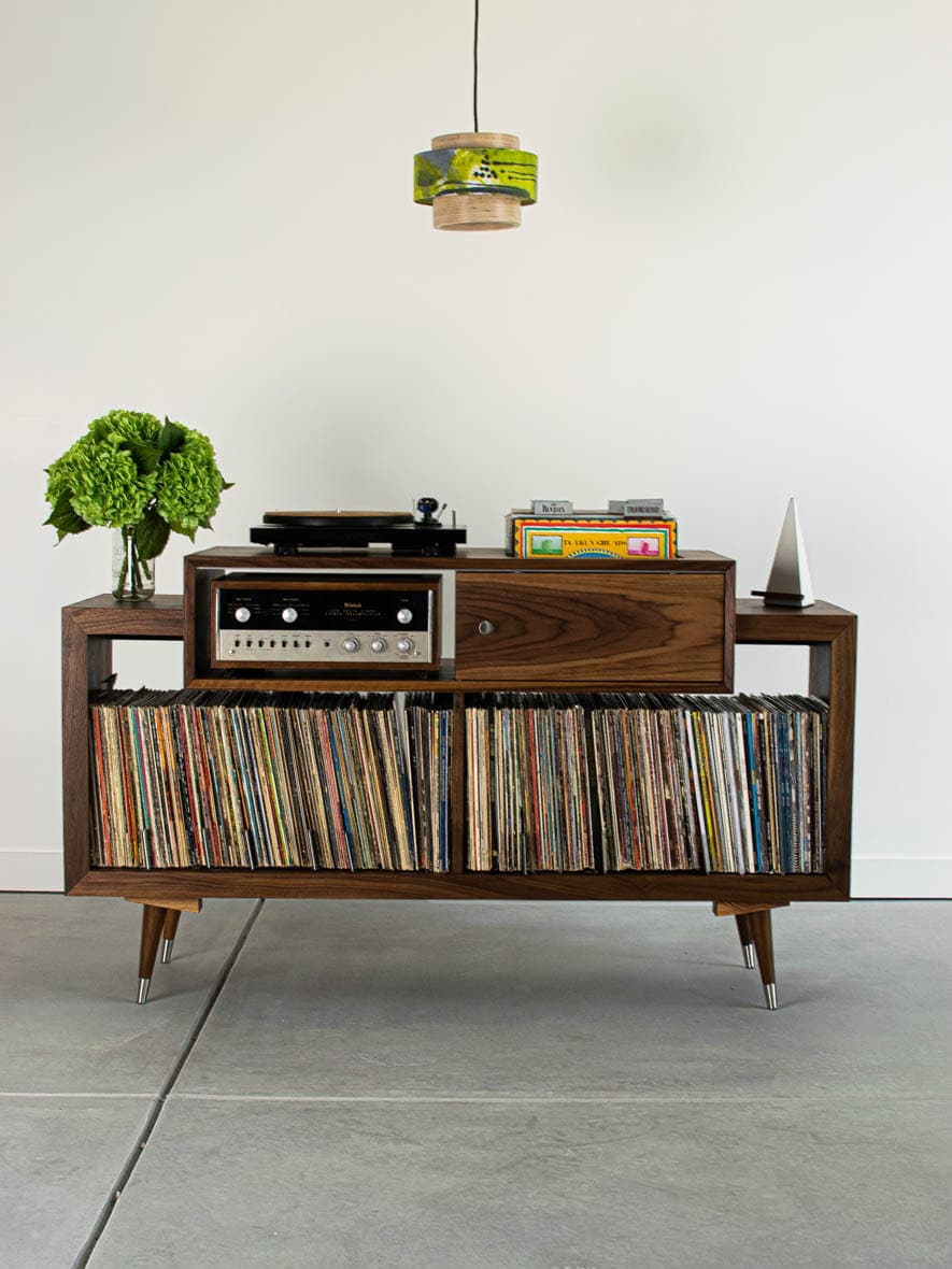 Riviera 60" Stereo Cabinet - Tactile Audio Furniture