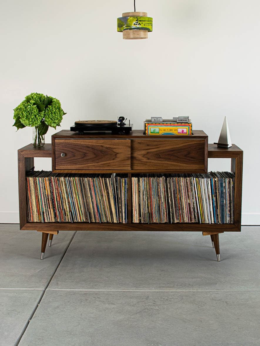 Riviera 60" Stereo Cabinet - Tactile Audio Furniture