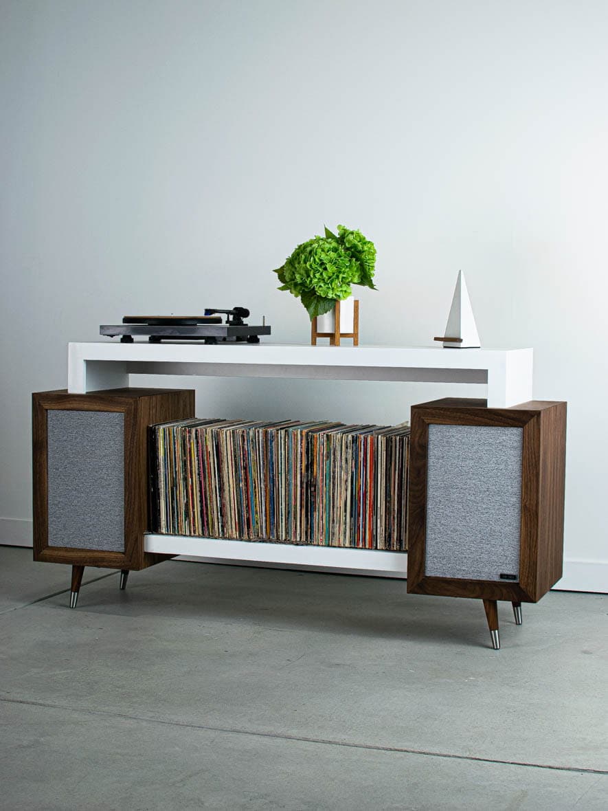 Hampton Record Player Stand - Tactile Audio Furniture