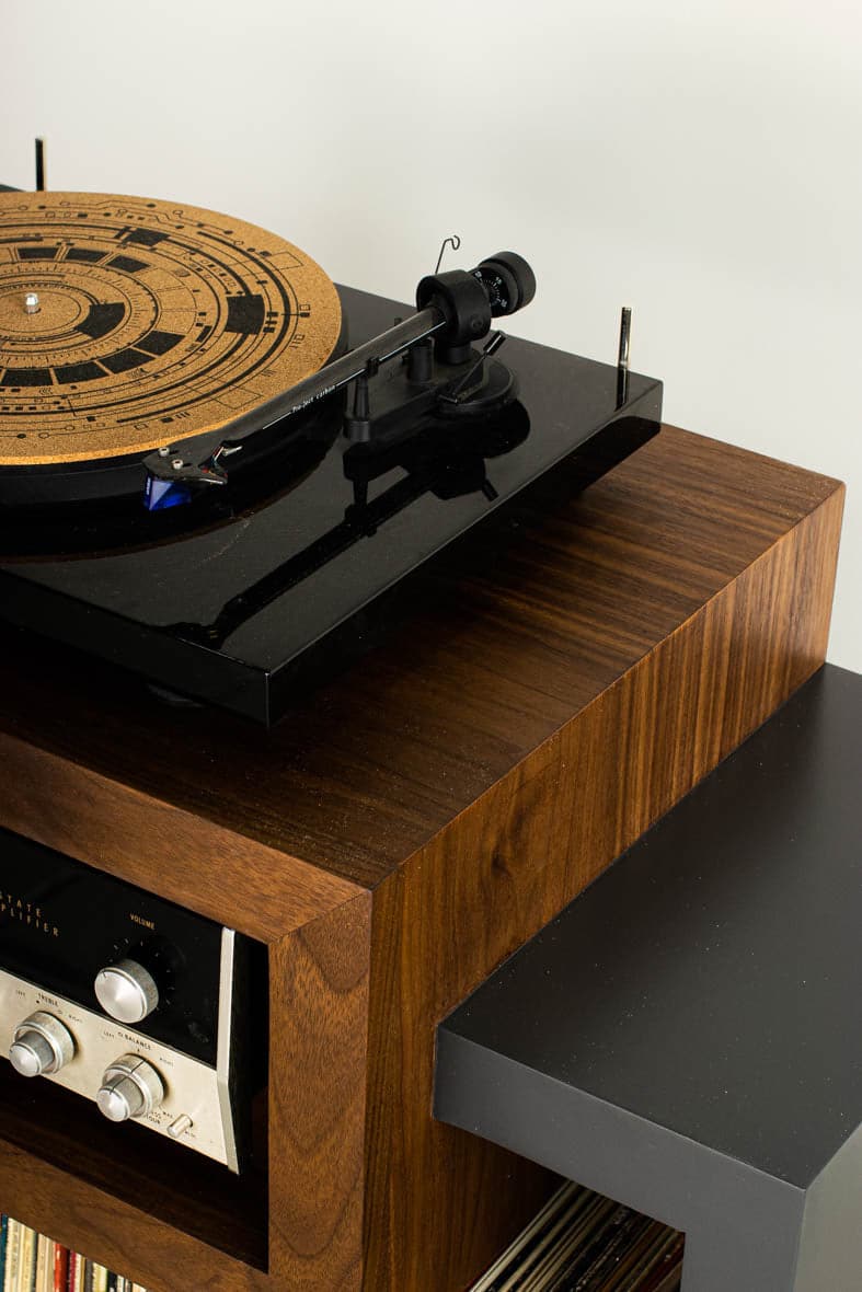 Fillmore 36" Record Player Stand - Tactile Audio Furniture