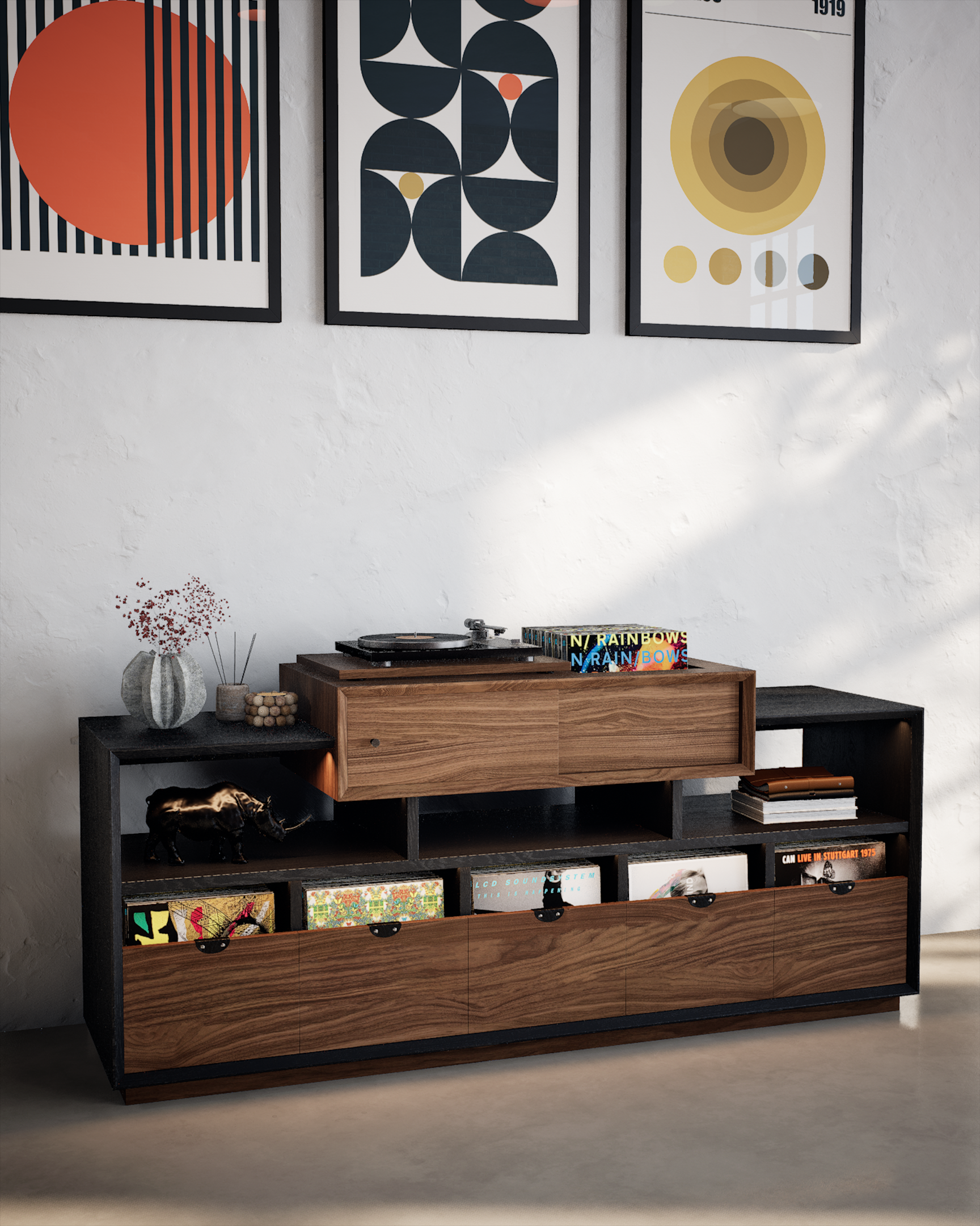 Marquis Stereo Cabinet - 5 Drawer
