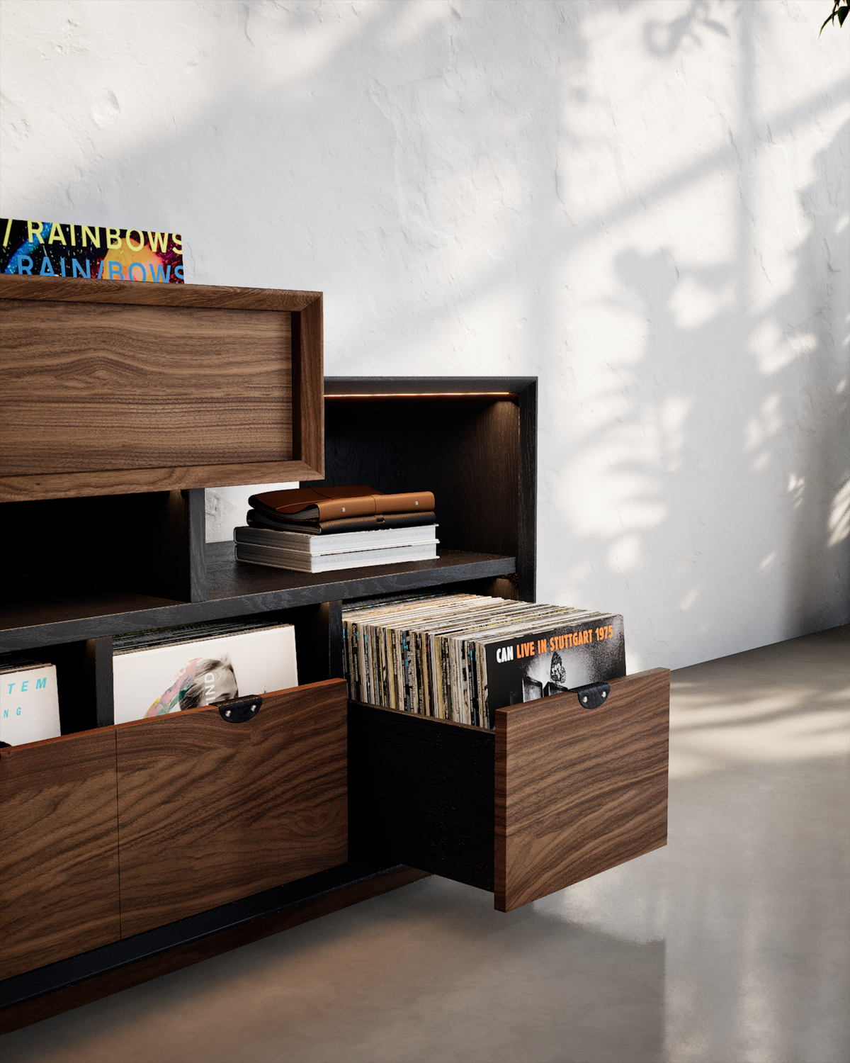 Marquis Stereo Cabinet - 5 Drawer - Ready to Ship