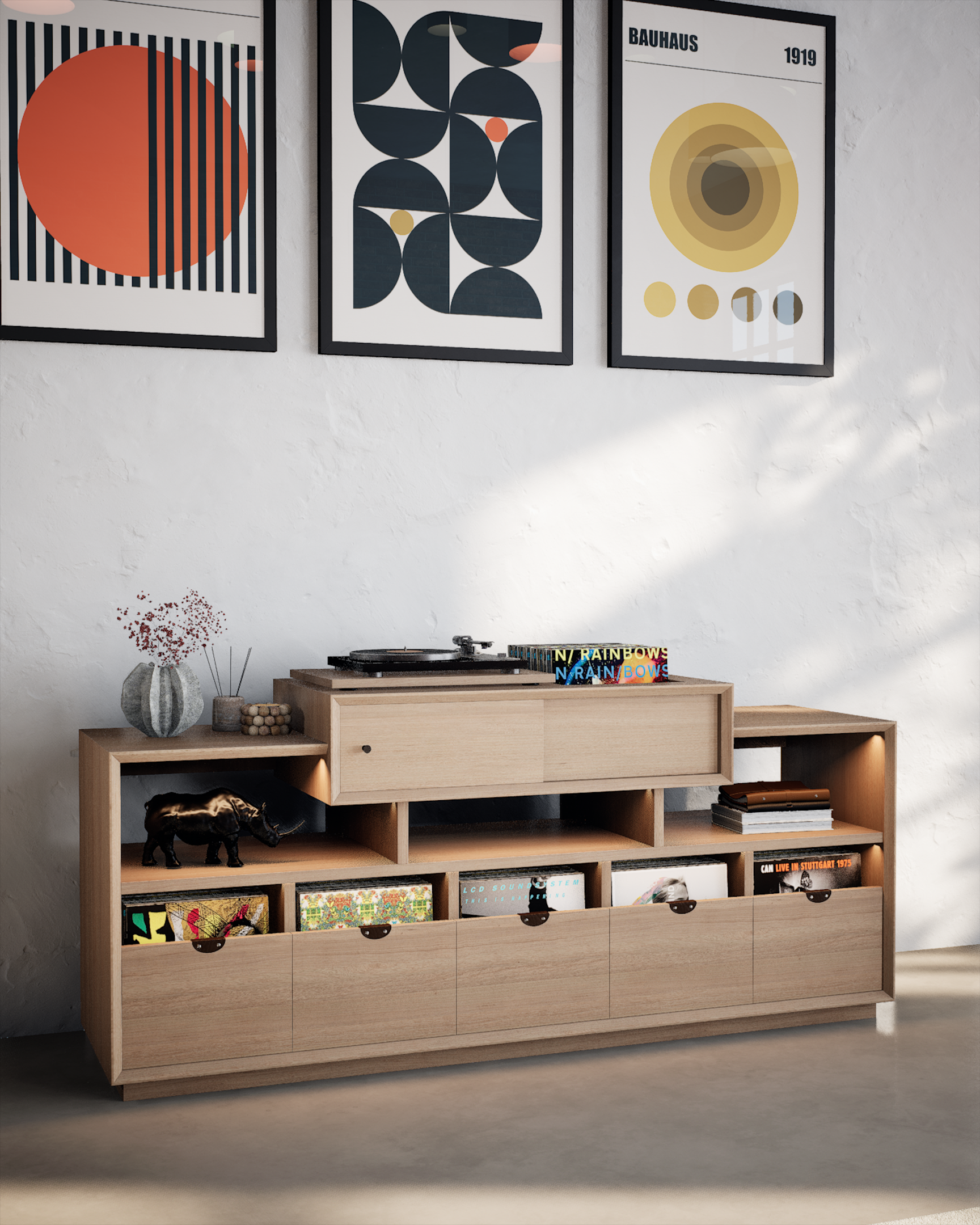 Marquis Stereo Cabinet - 5 Drawer