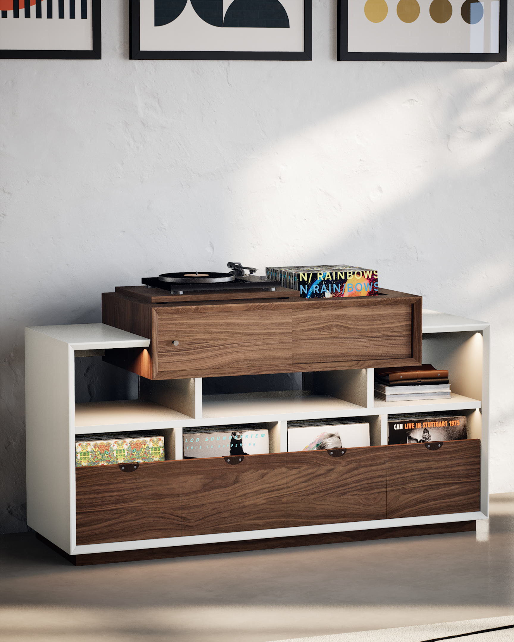 Marquis Stereo Cabinet - 4 Drawer