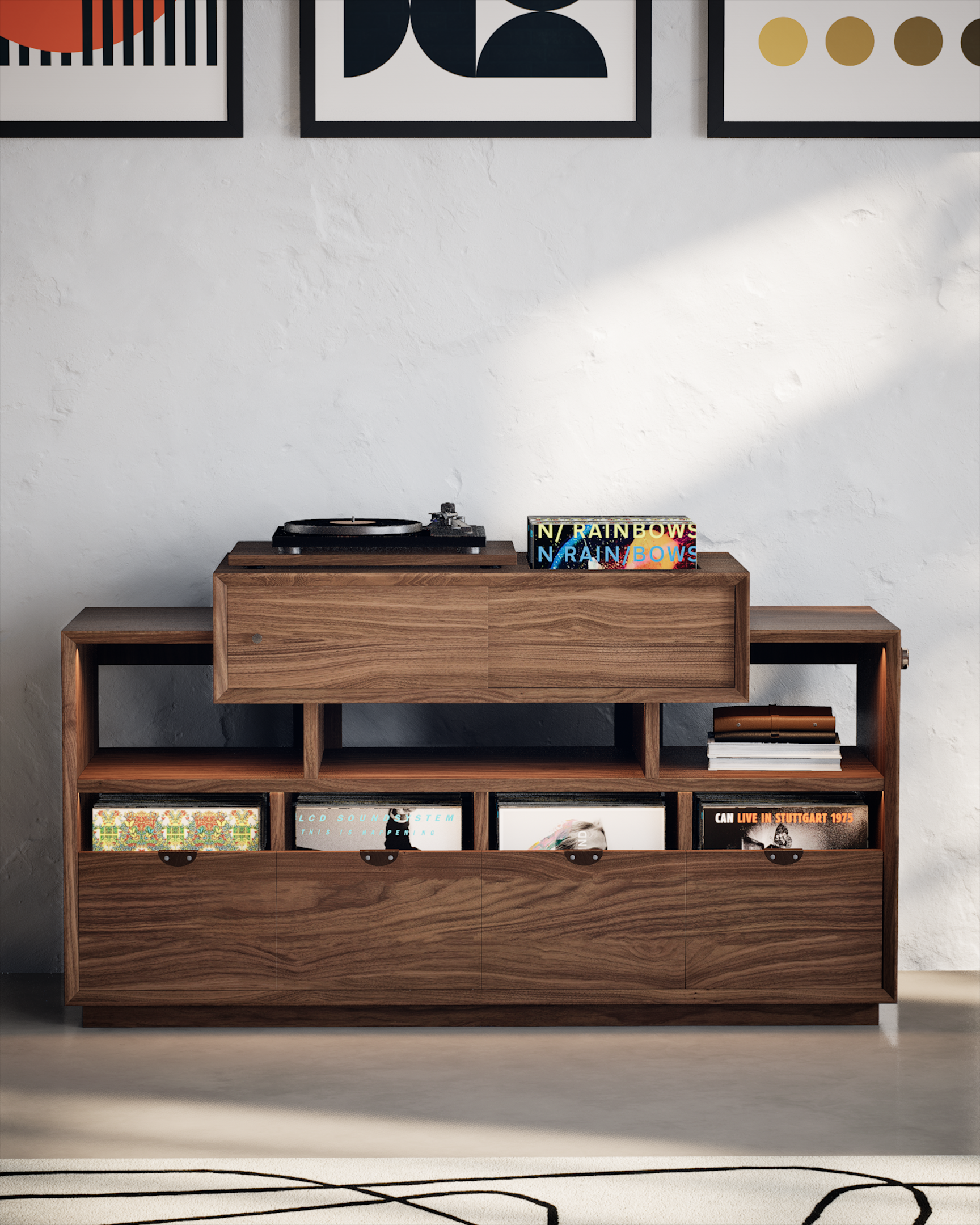 Marquis Stereo Cabinet - 4 Drawer