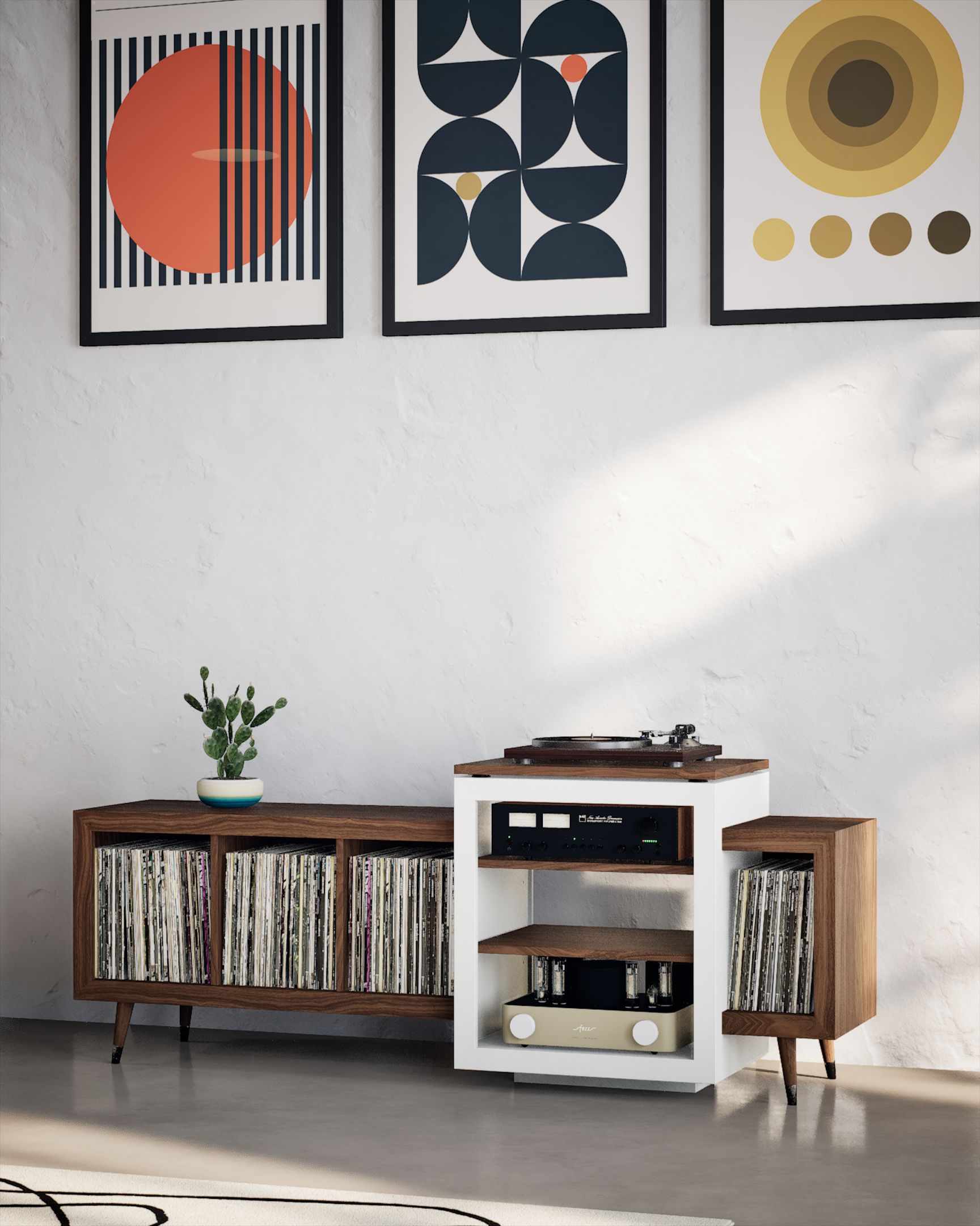 Cervantes Stereo Cabinet