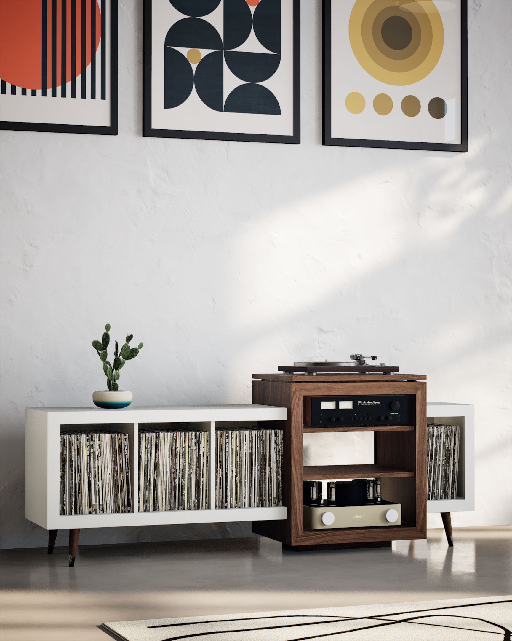 Cervantes Stereo Cabinet