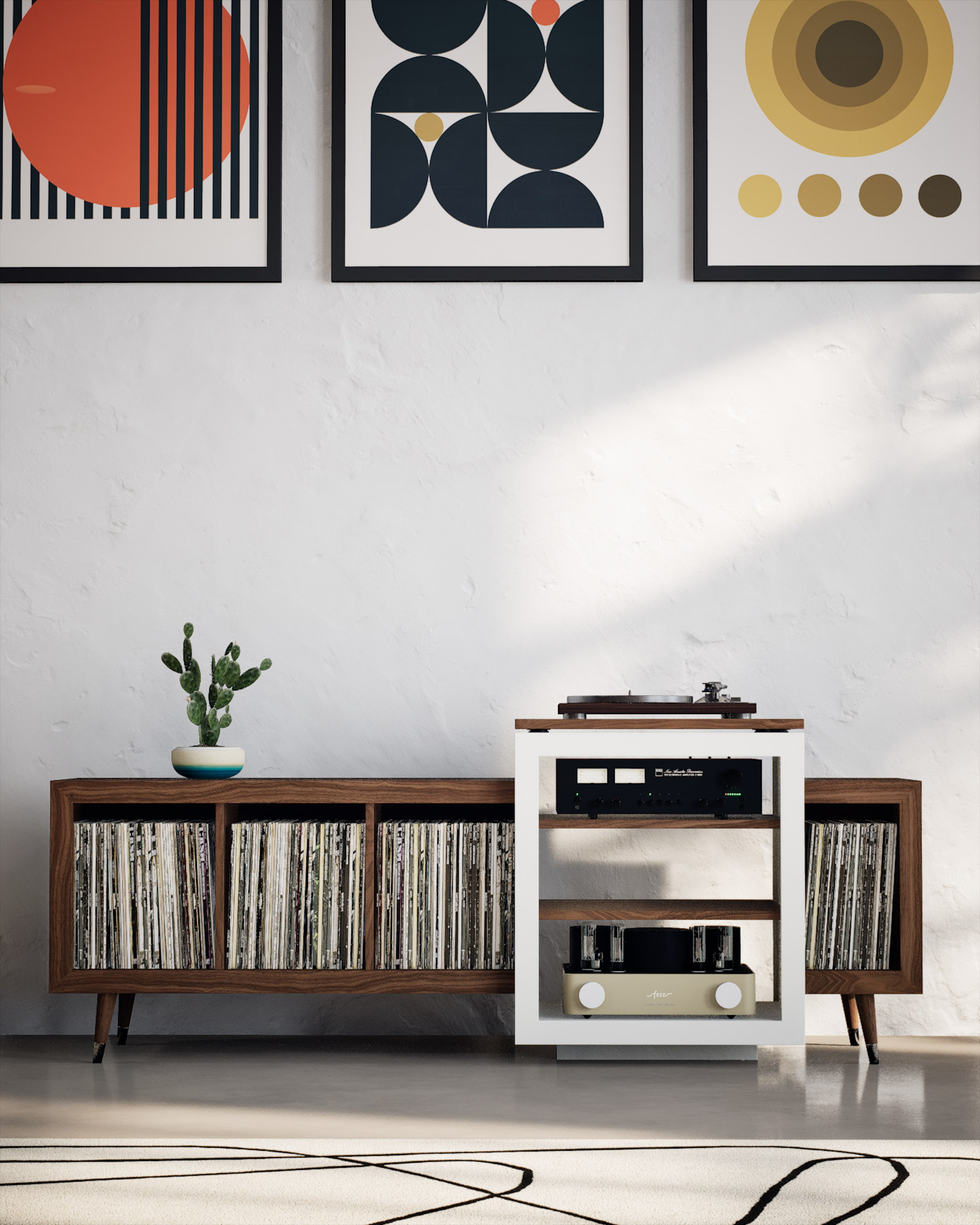 Cervantes Stereo Cabinet