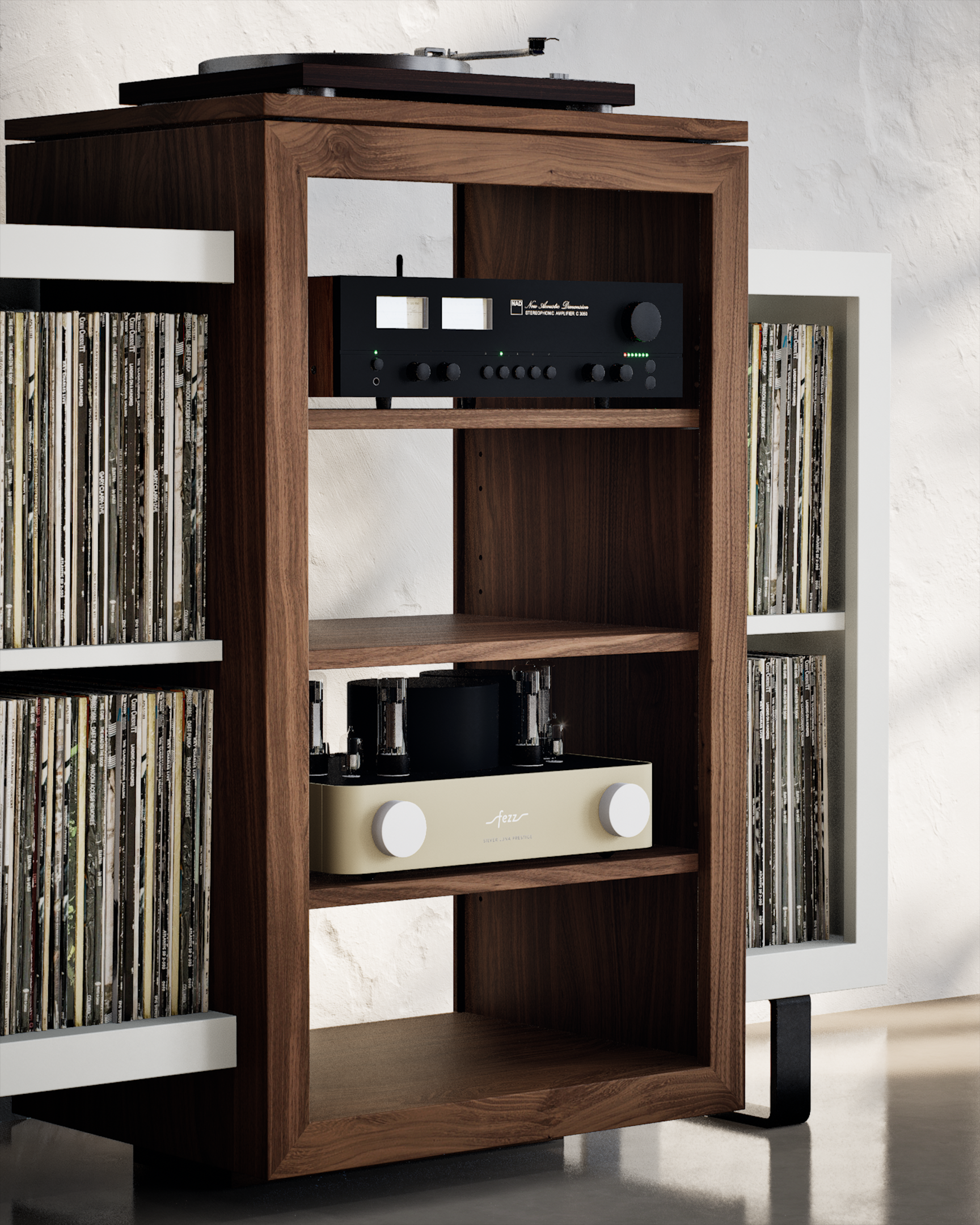 Mission Stereo Cabinet