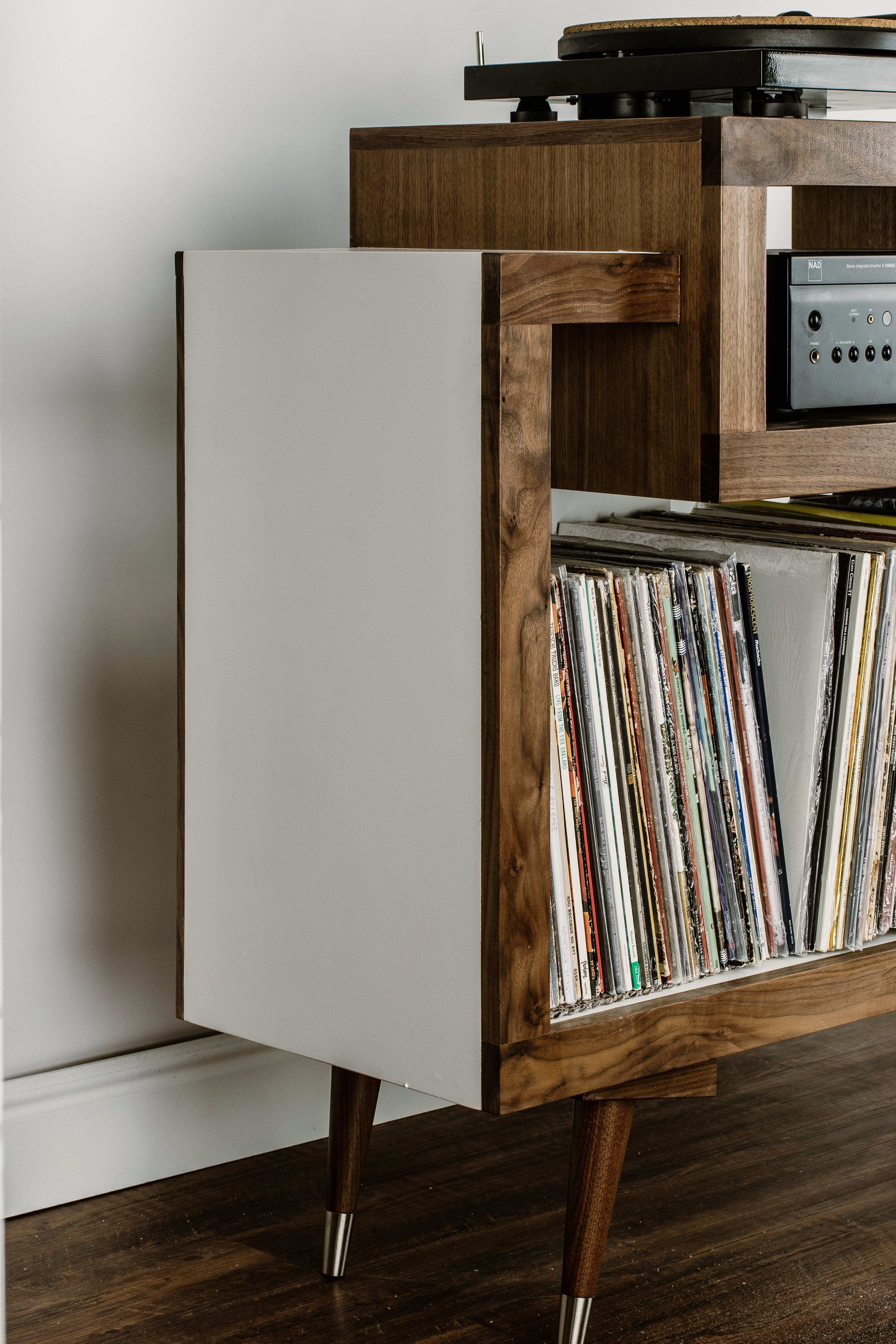 Roseland 48" Record Player Stand - Tactile Audio Furniture