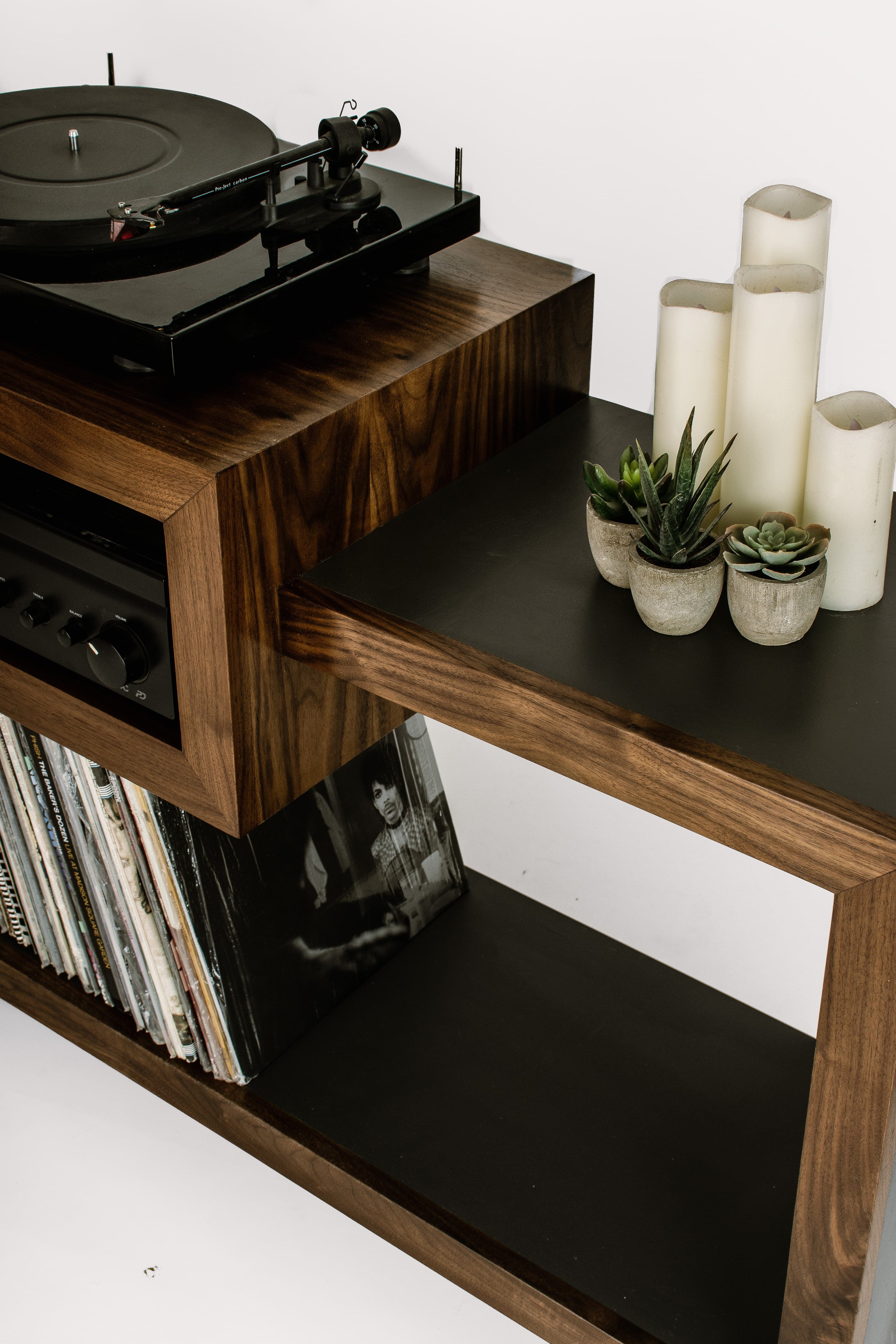 Roseland 60" Record Player Stand - Tactile Audio Furniture