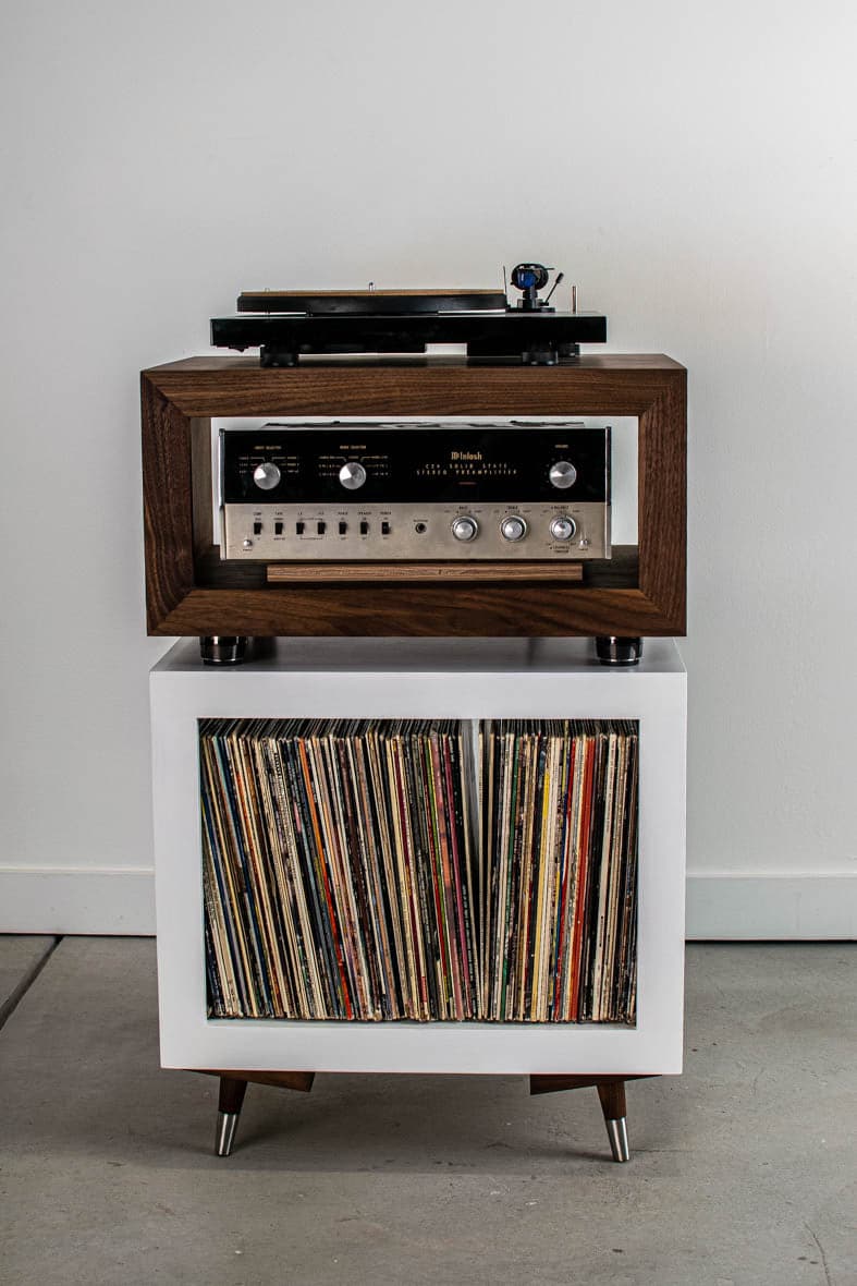 Tipitinas Record Player Stand - Tactile Audio Furniture