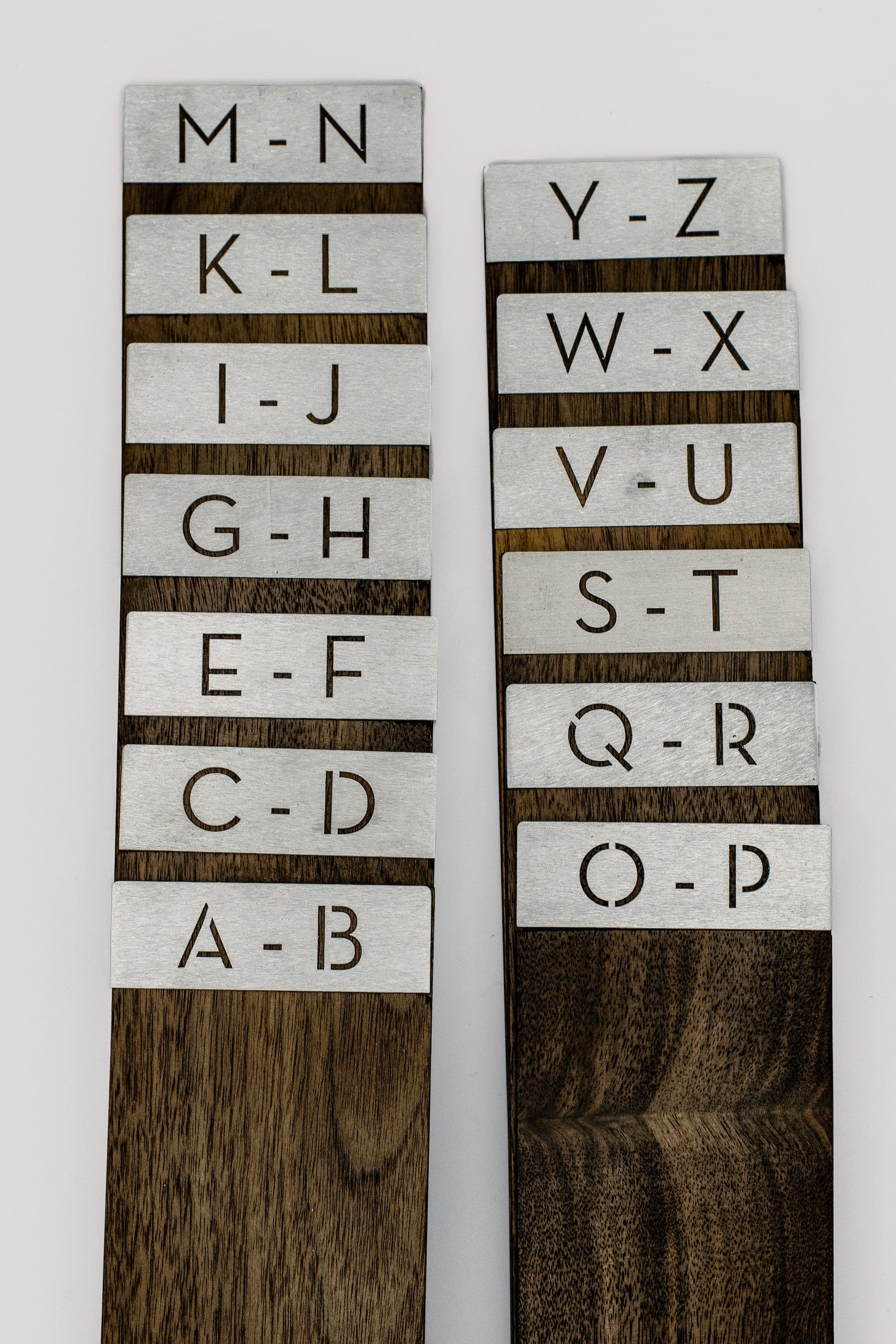 Record Dividers - Alpha - Tactile Audio Furniture